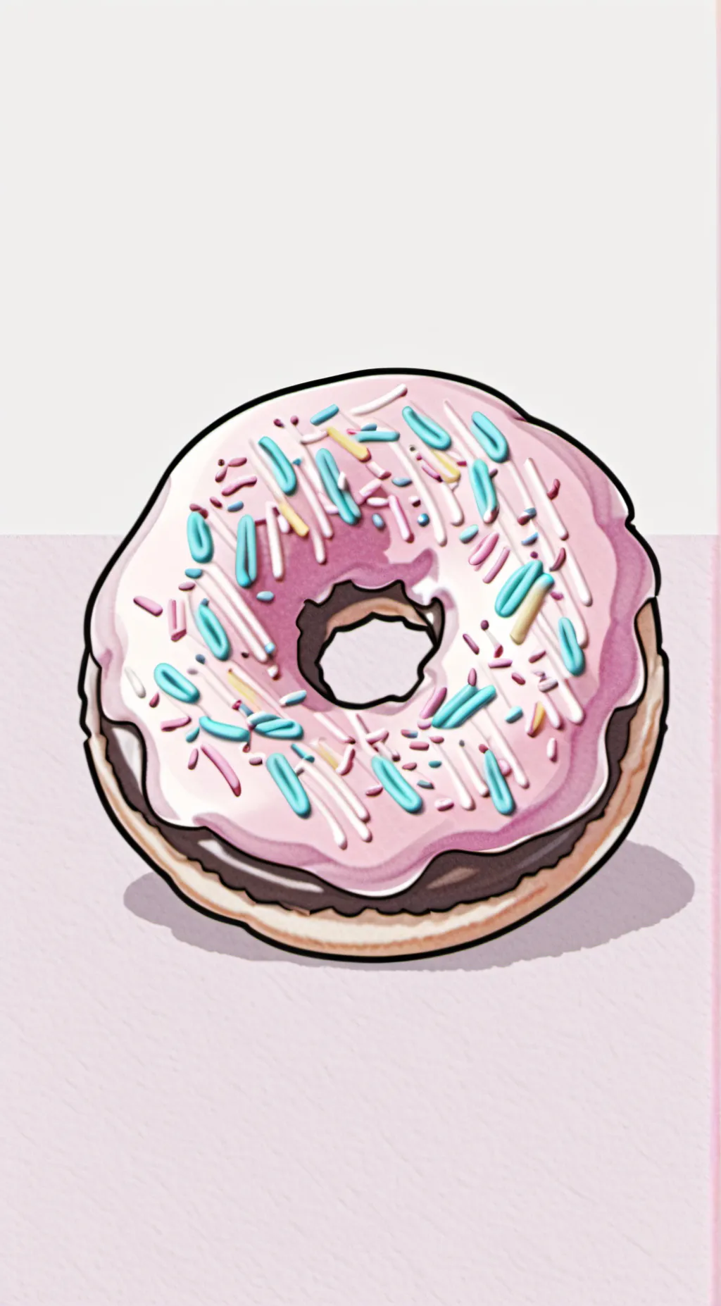 ai character: The Donut  background