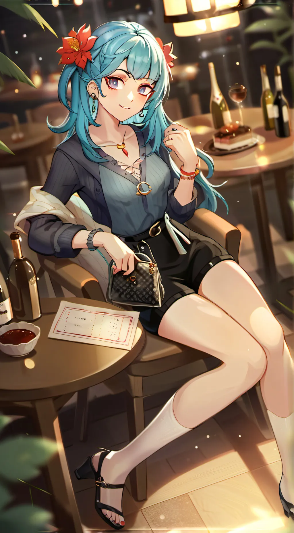 ai character: Ariel background