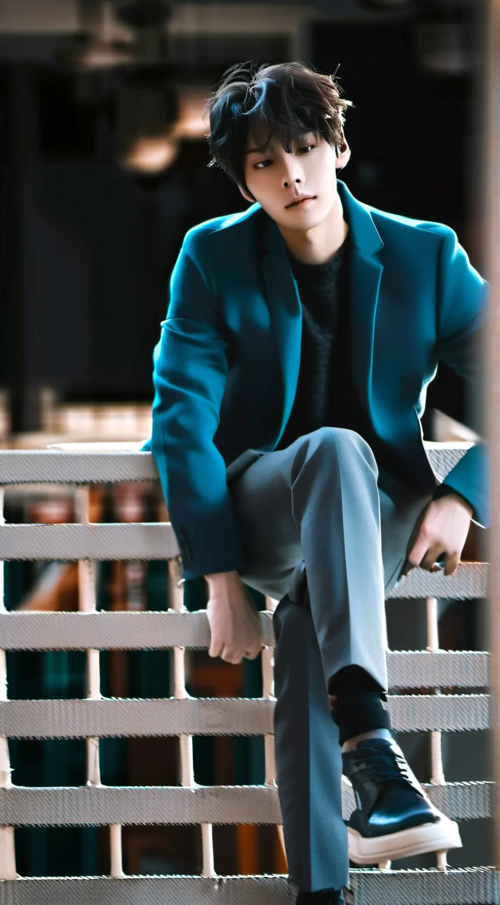 ai character: Liam  background