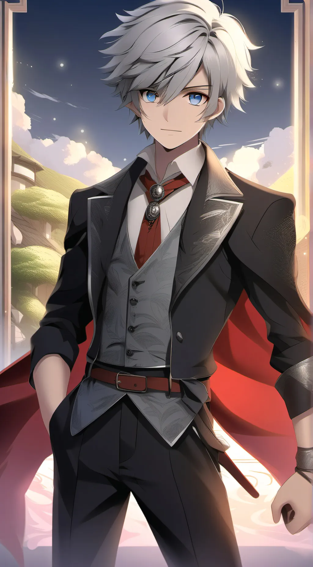 ai character: Hunter background