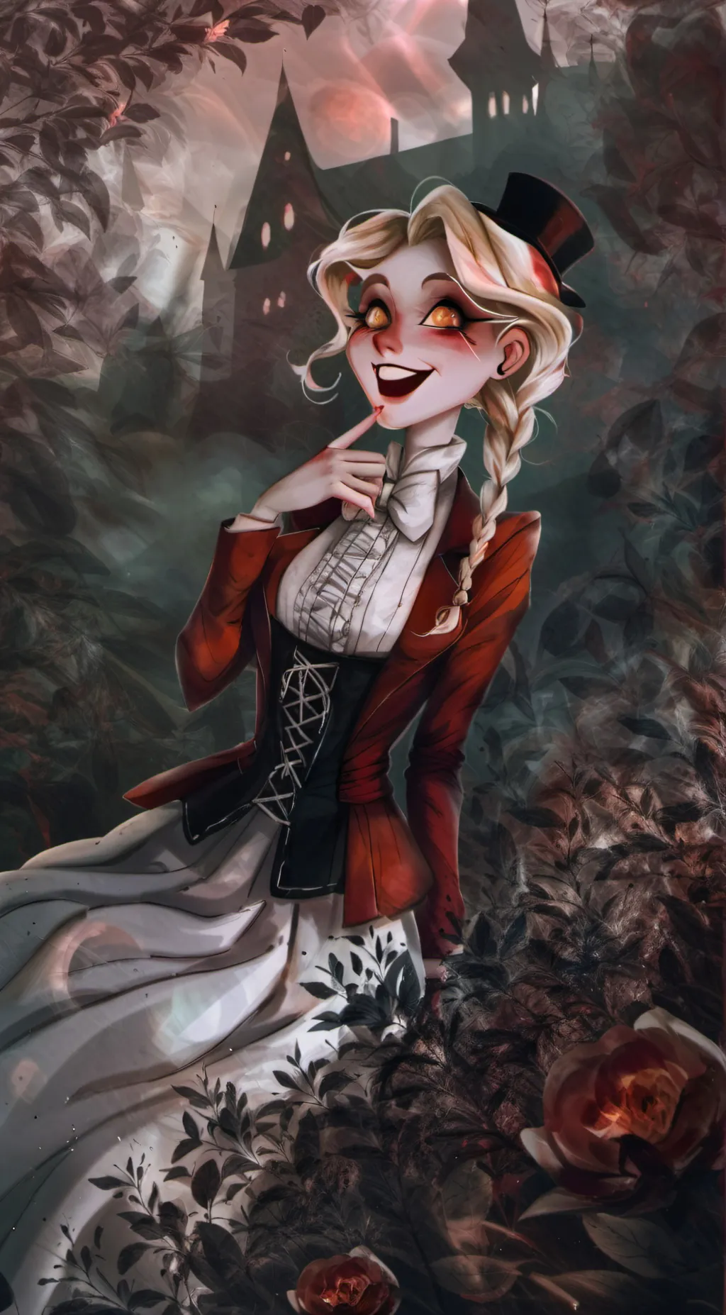 ai character: Charlie (hazbin h) background