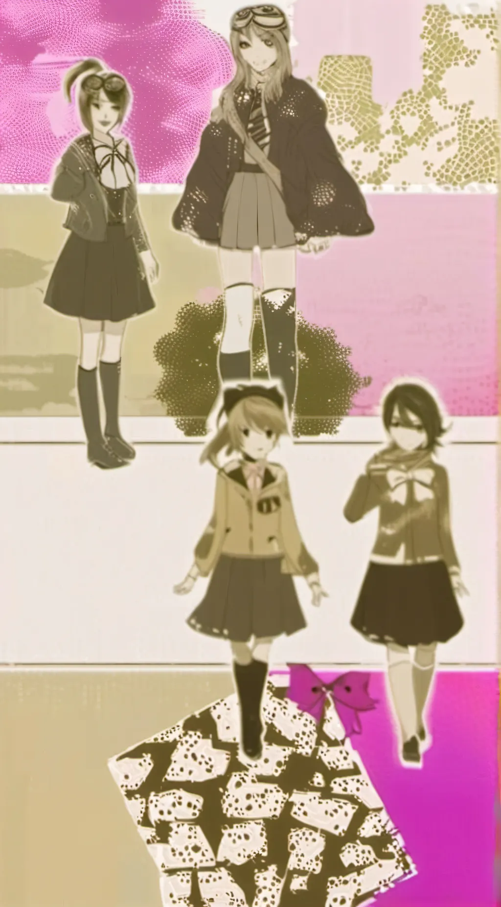 ai character: Ddlc  background