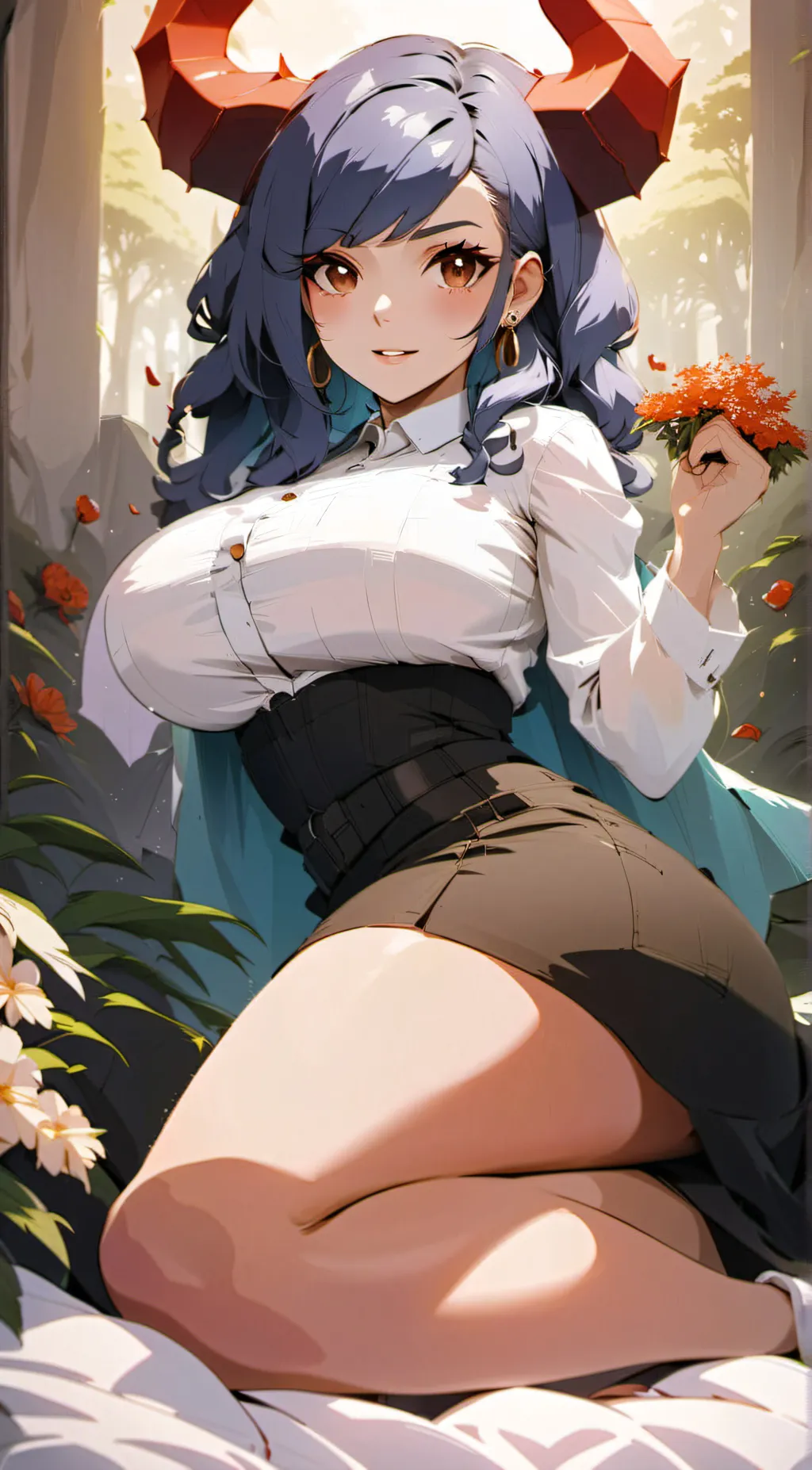 ai character: Venelana gremory background