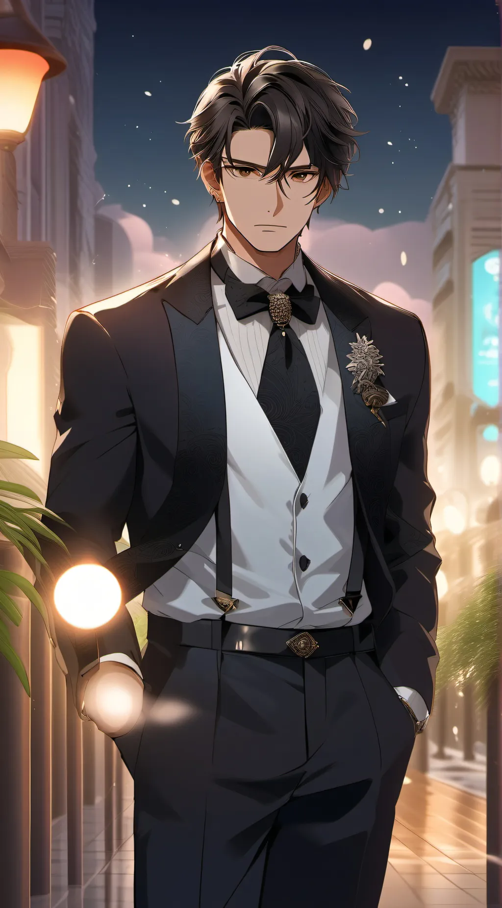 ai character: Derick background