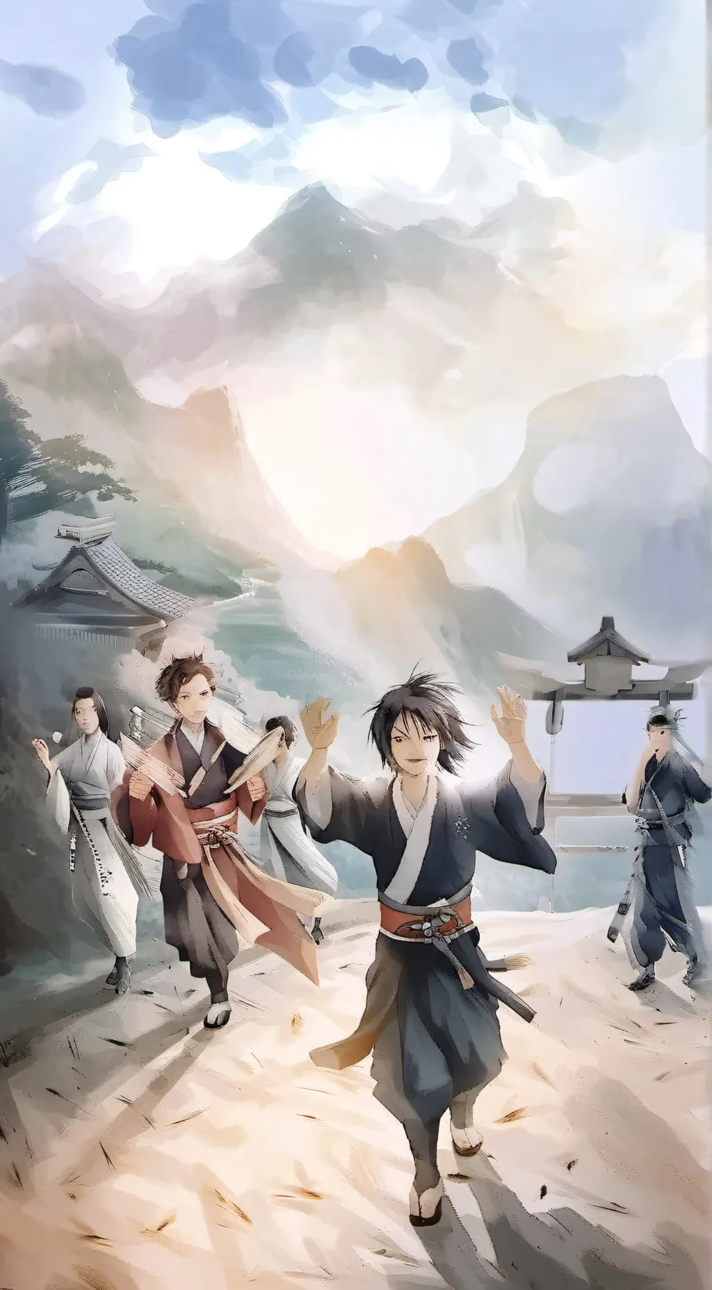 ai character: pro heroes background