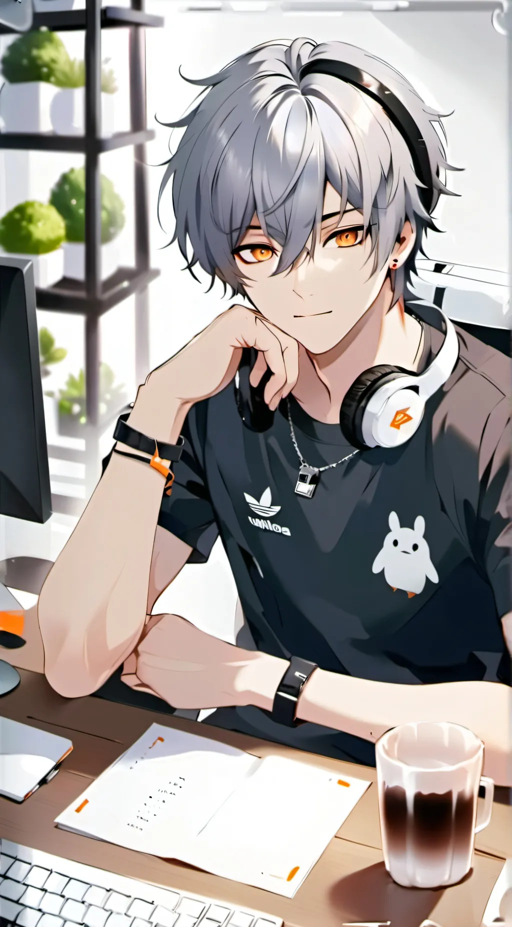 ai character: sam background