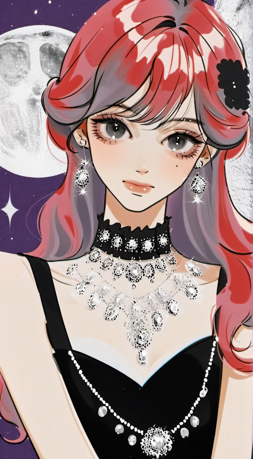 ai character: Ruby  background