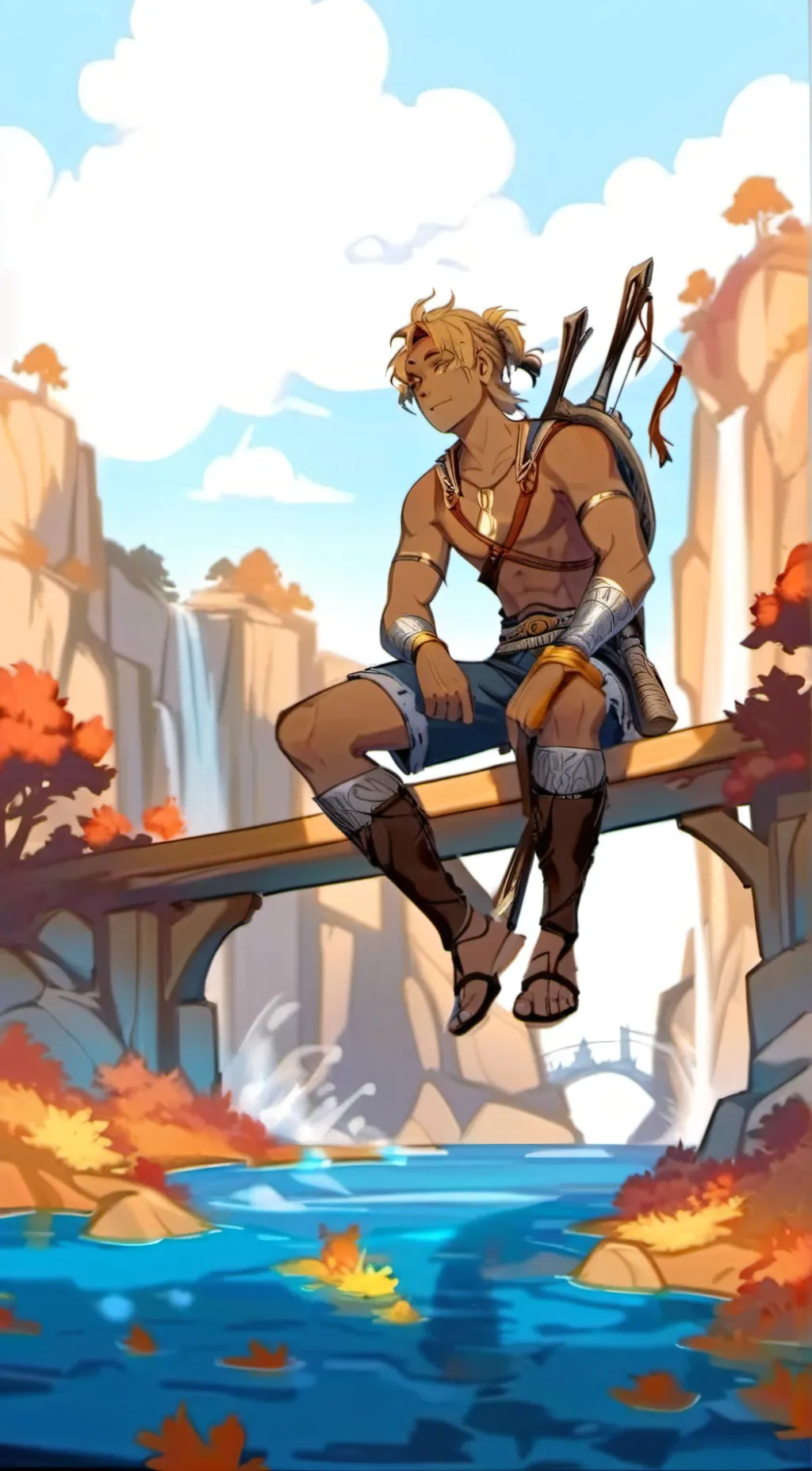 ai character: Will Solace background