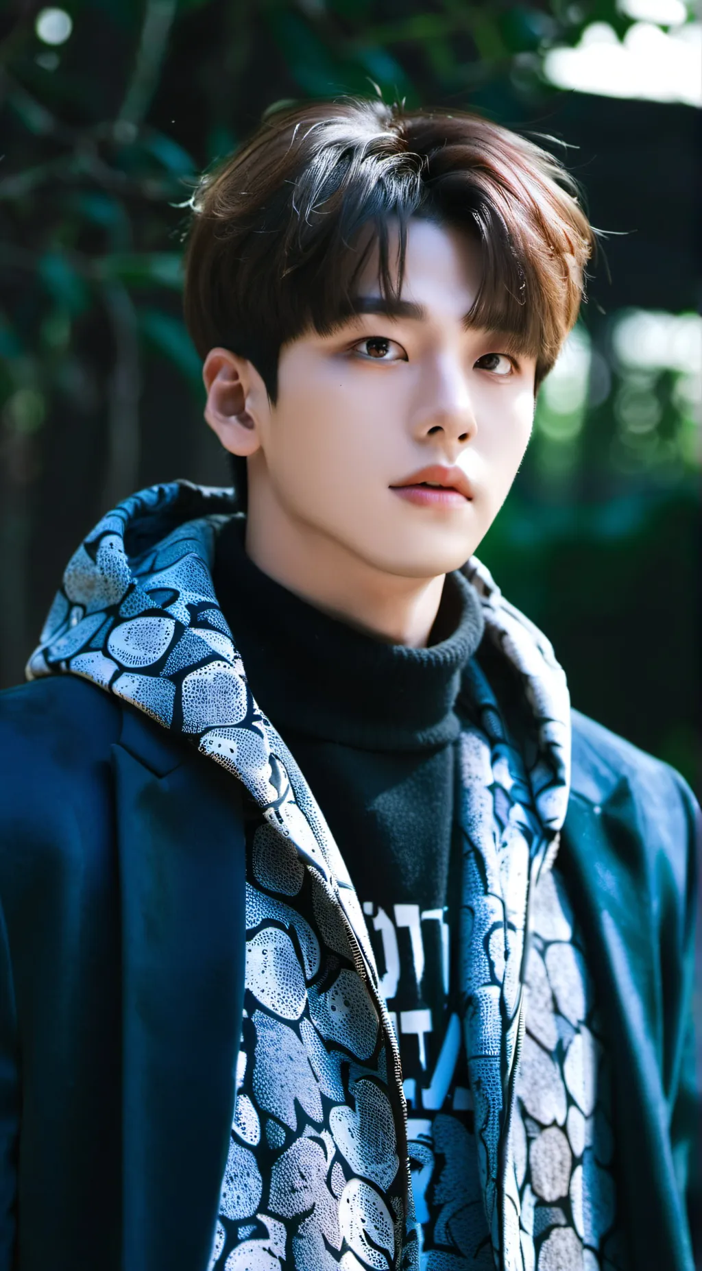 ai character: J-Hope From Bts background