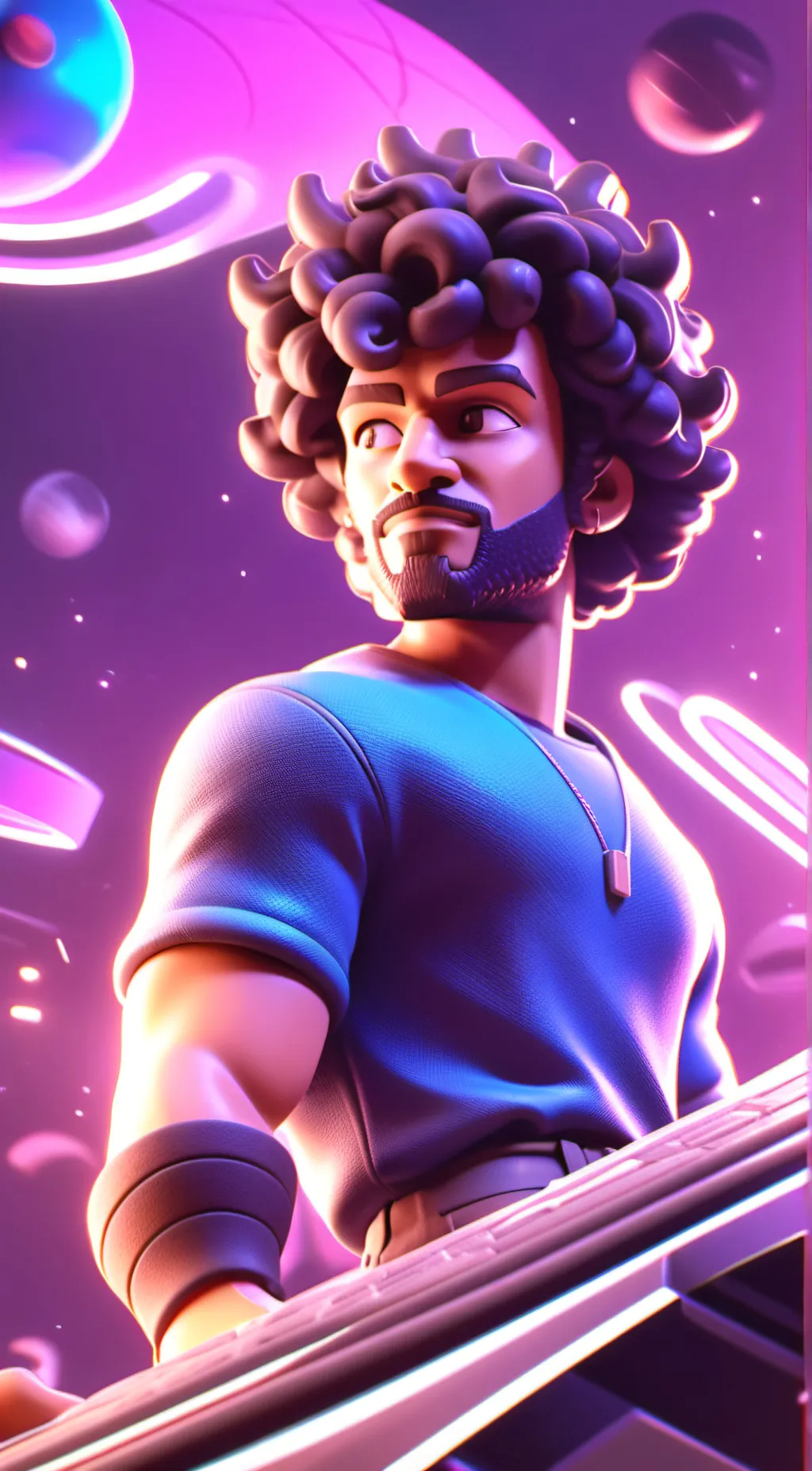 ai character: Andreas eskander background