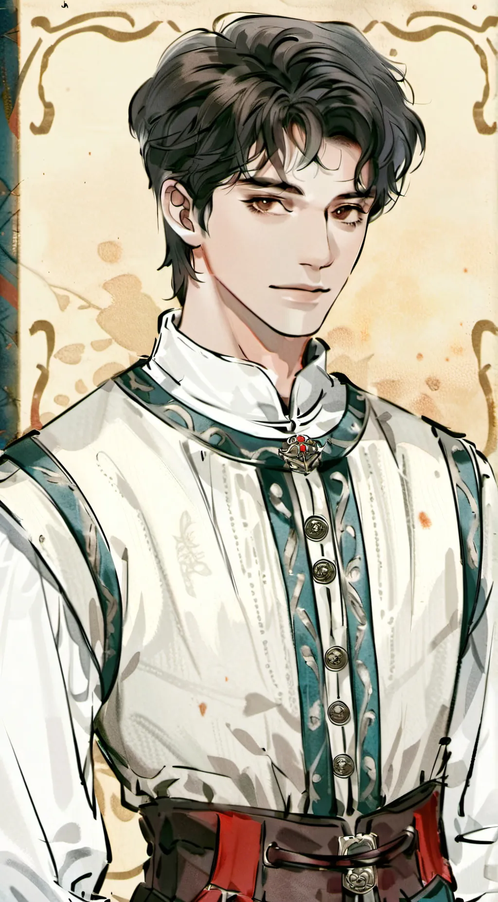 ai character: Ren background