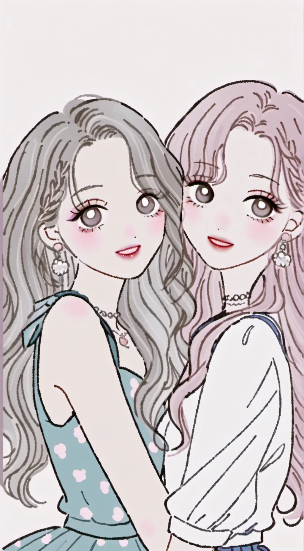 ai character: lacey & lily background