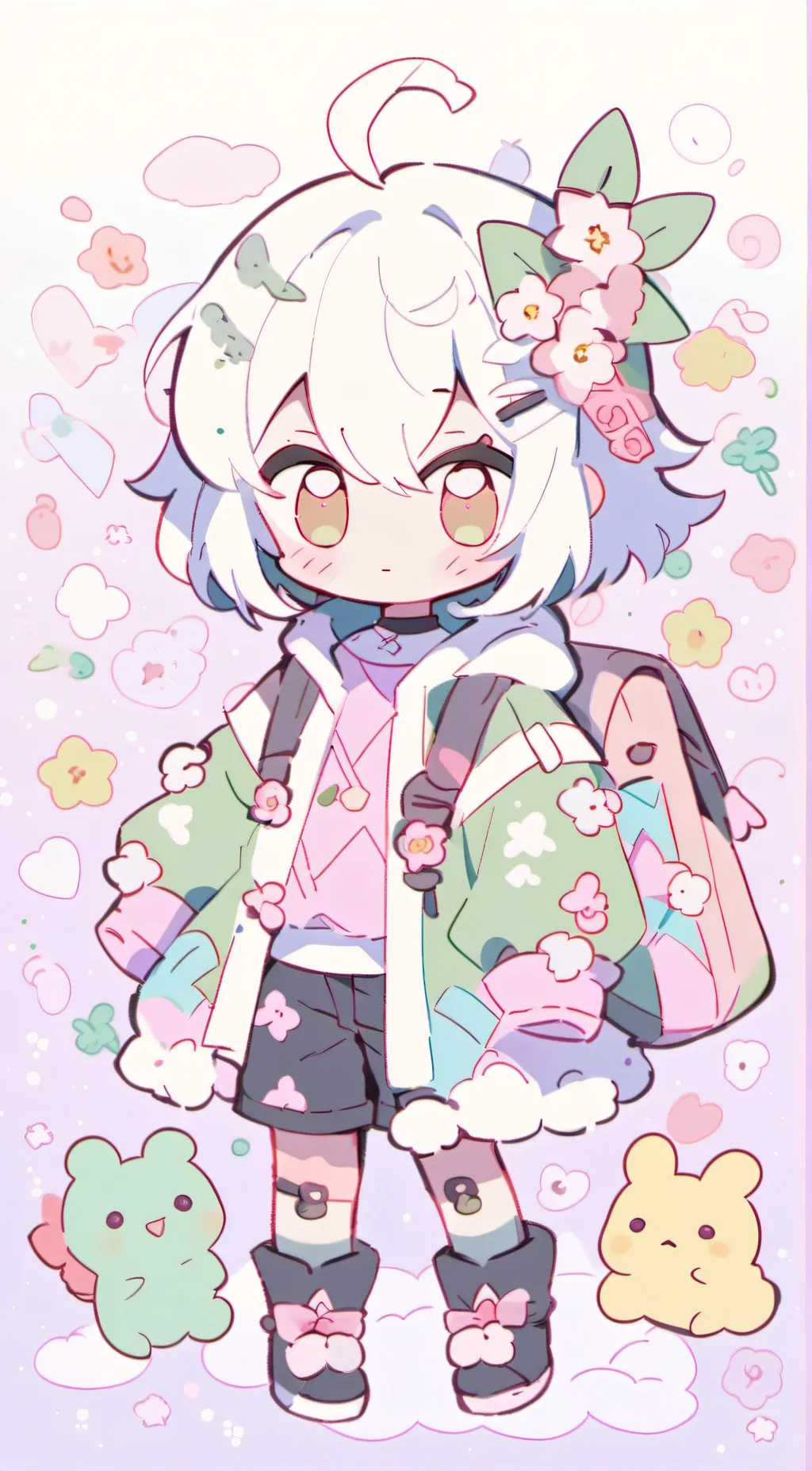 ai character: Abby background