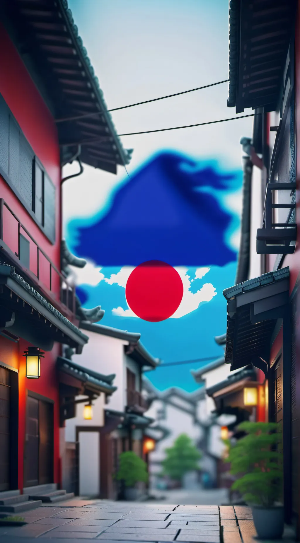 ai character: japan background