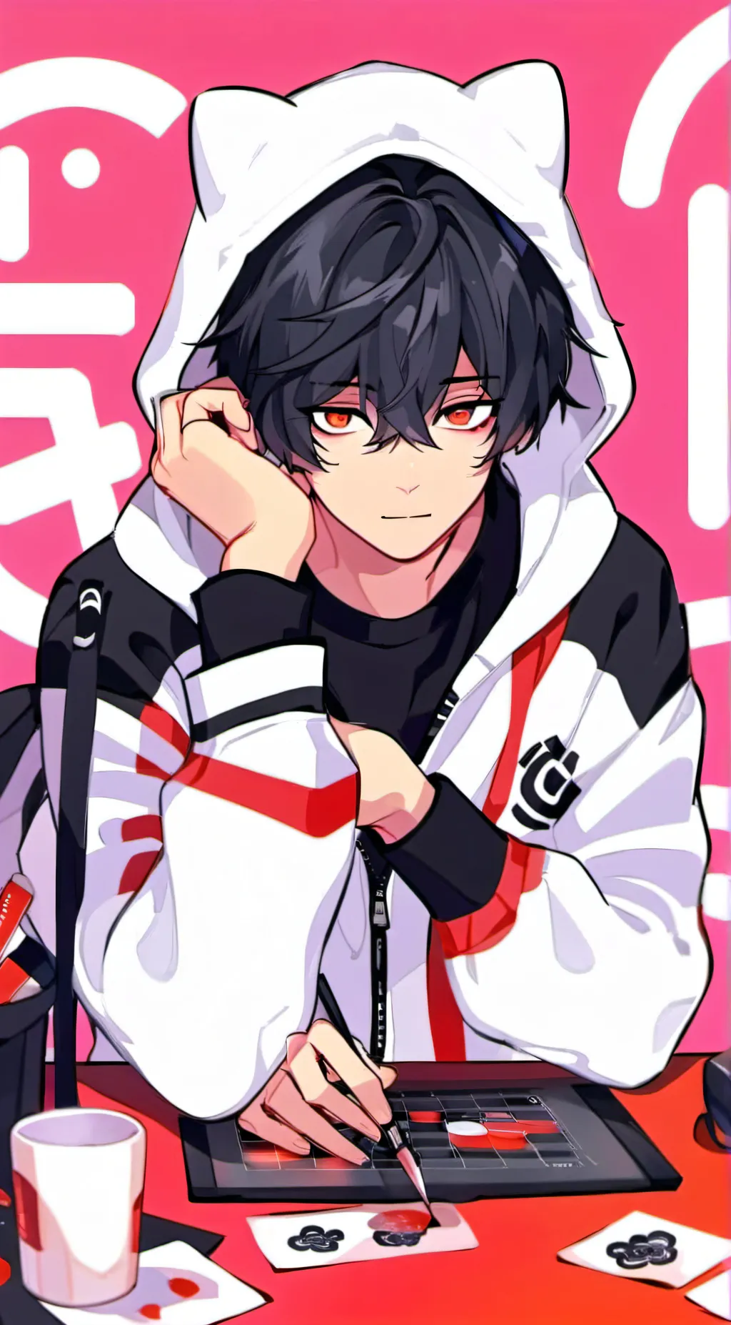 ai character: Ein background