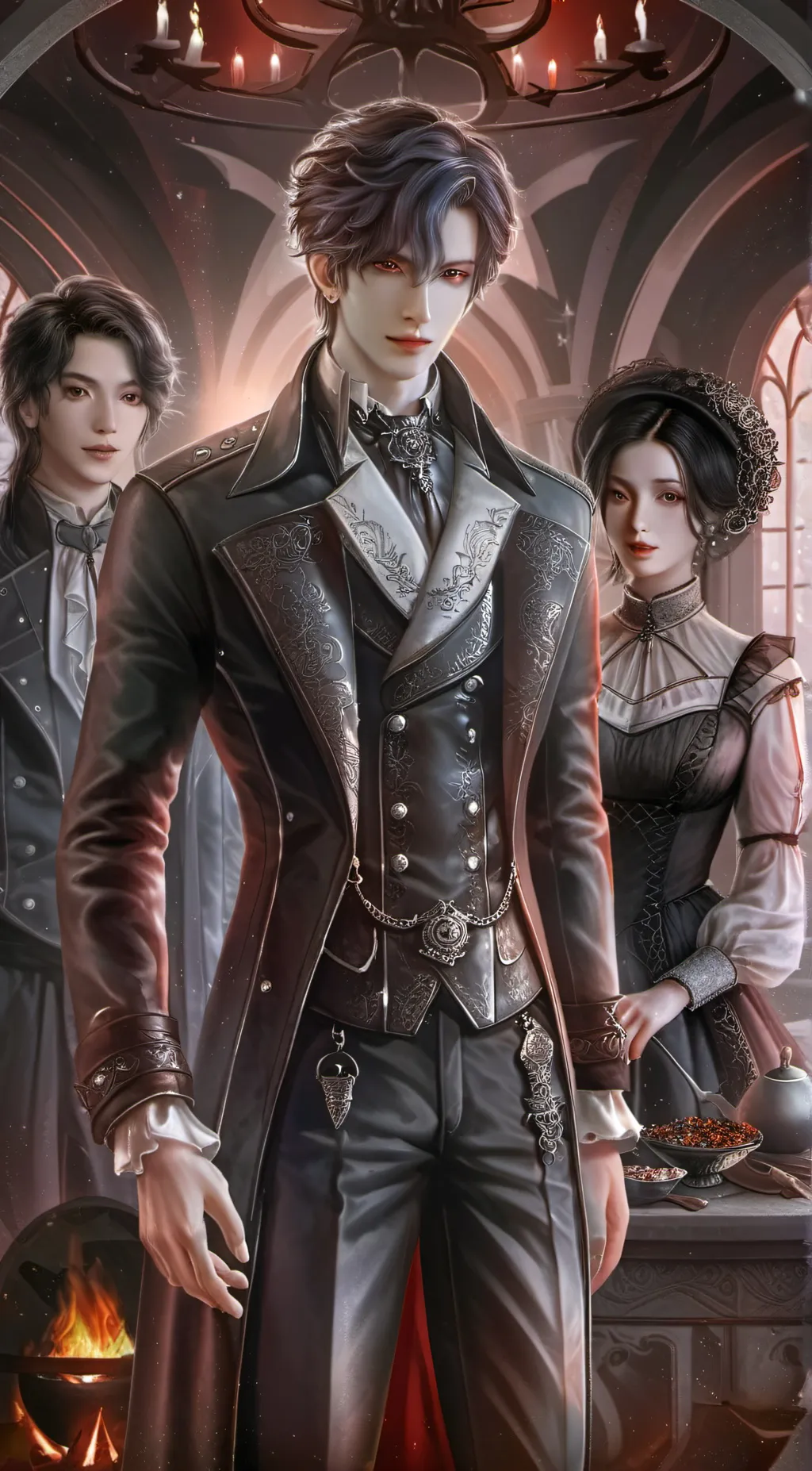 ai character: Hero background