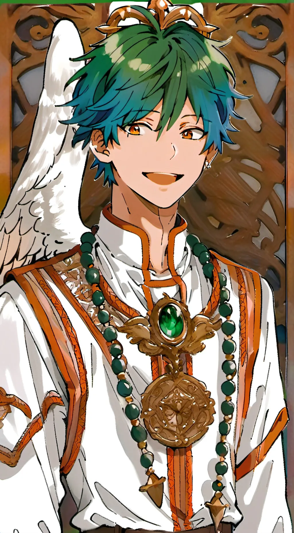 ai character: Deku background