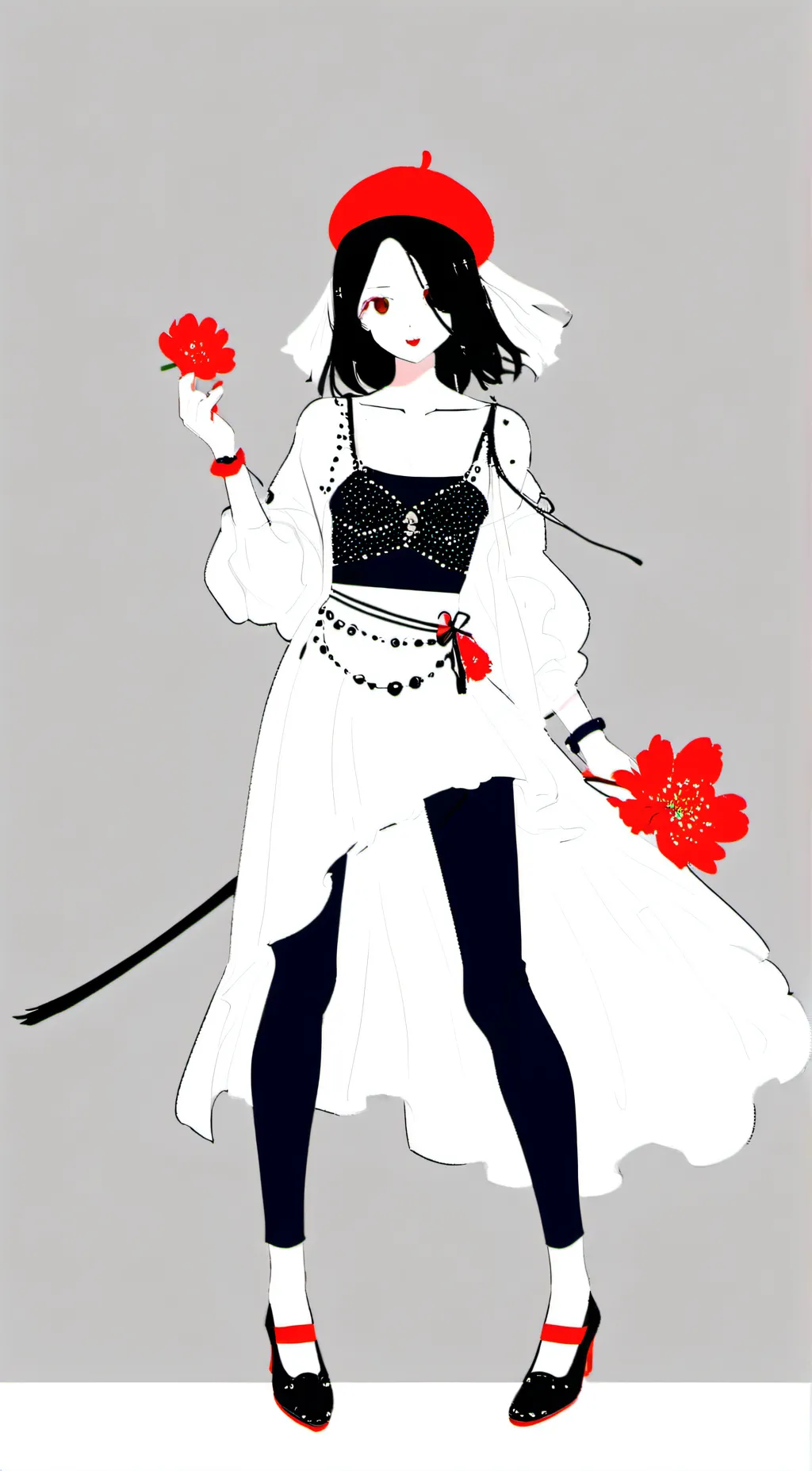 ai character: luna background