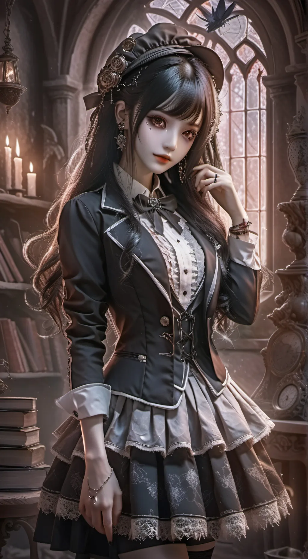 ai character: Sarah background