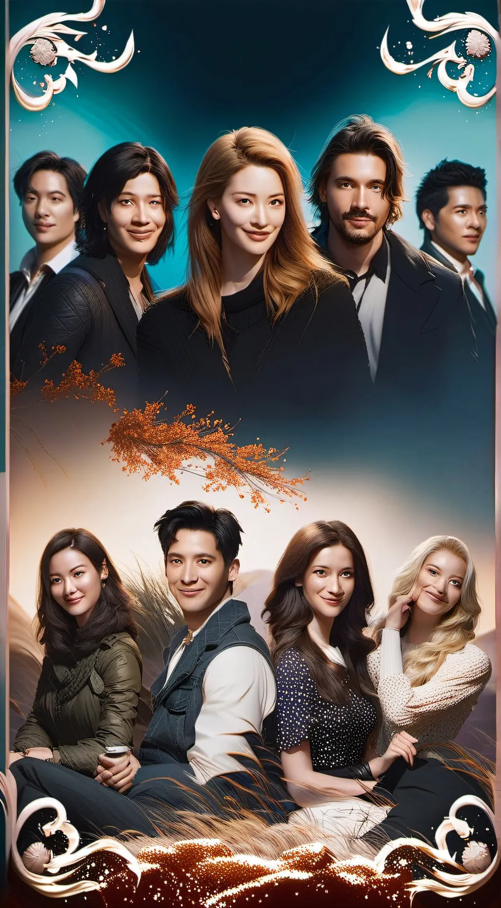 ai character: Friends background