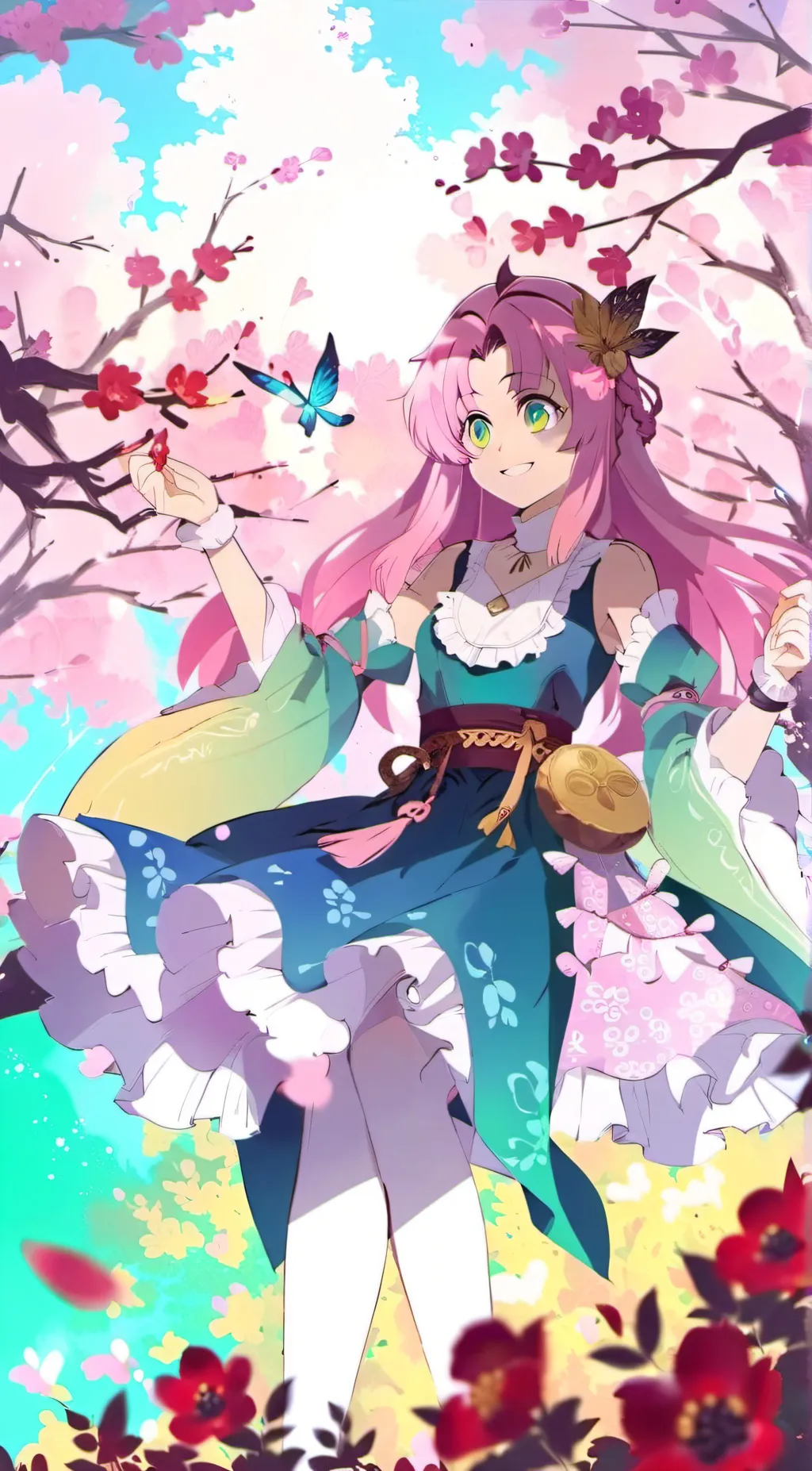 ai character: Mitsuri Konroji background