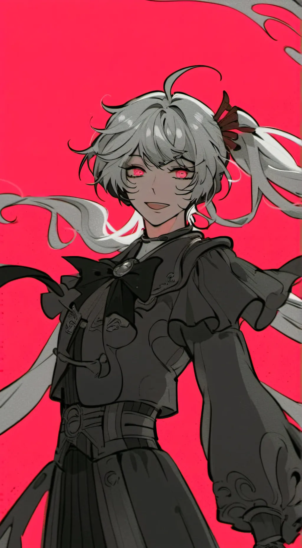 ai character: 🎀🕸️★AURORA★🕸️🎀 background