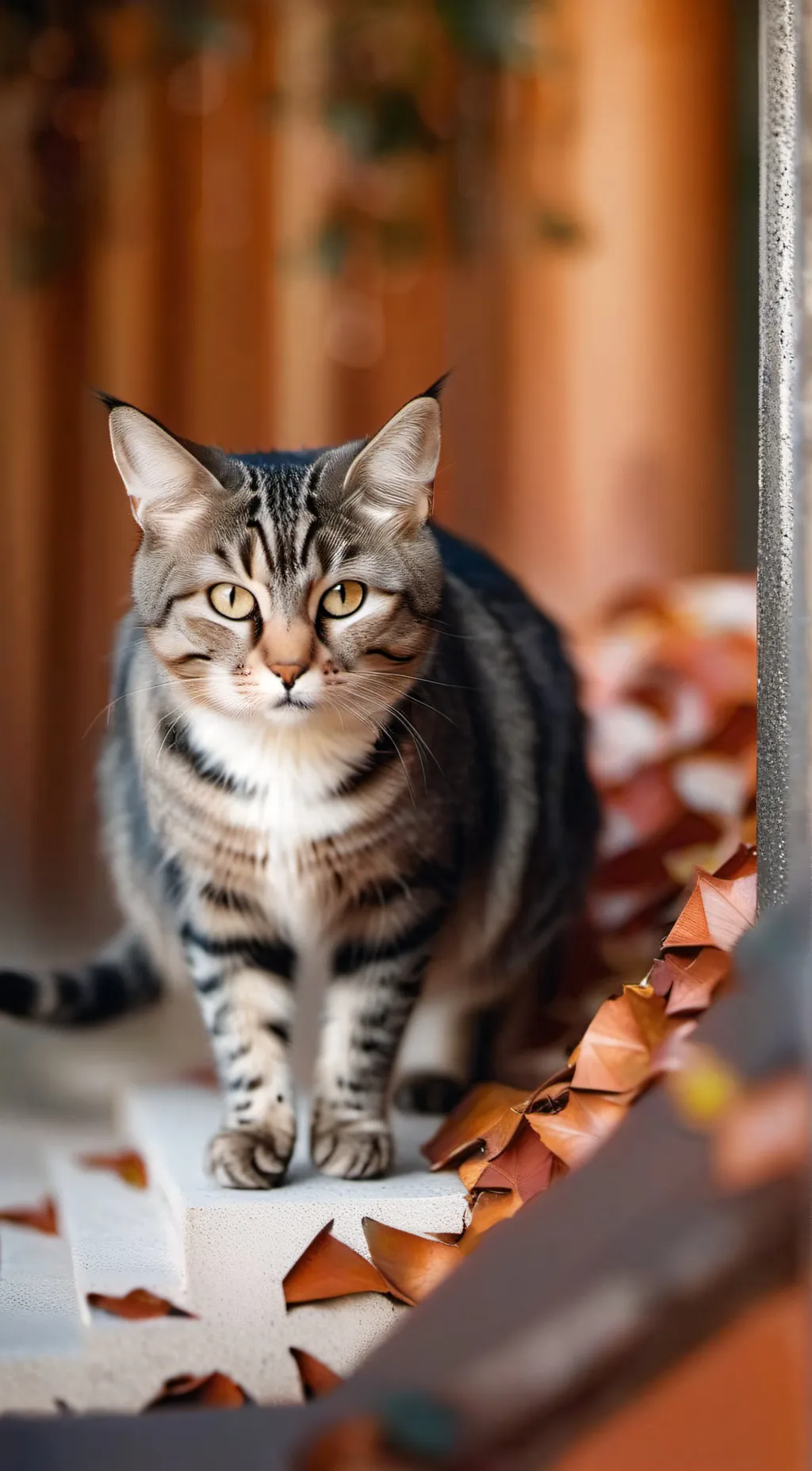 ai character: stray background