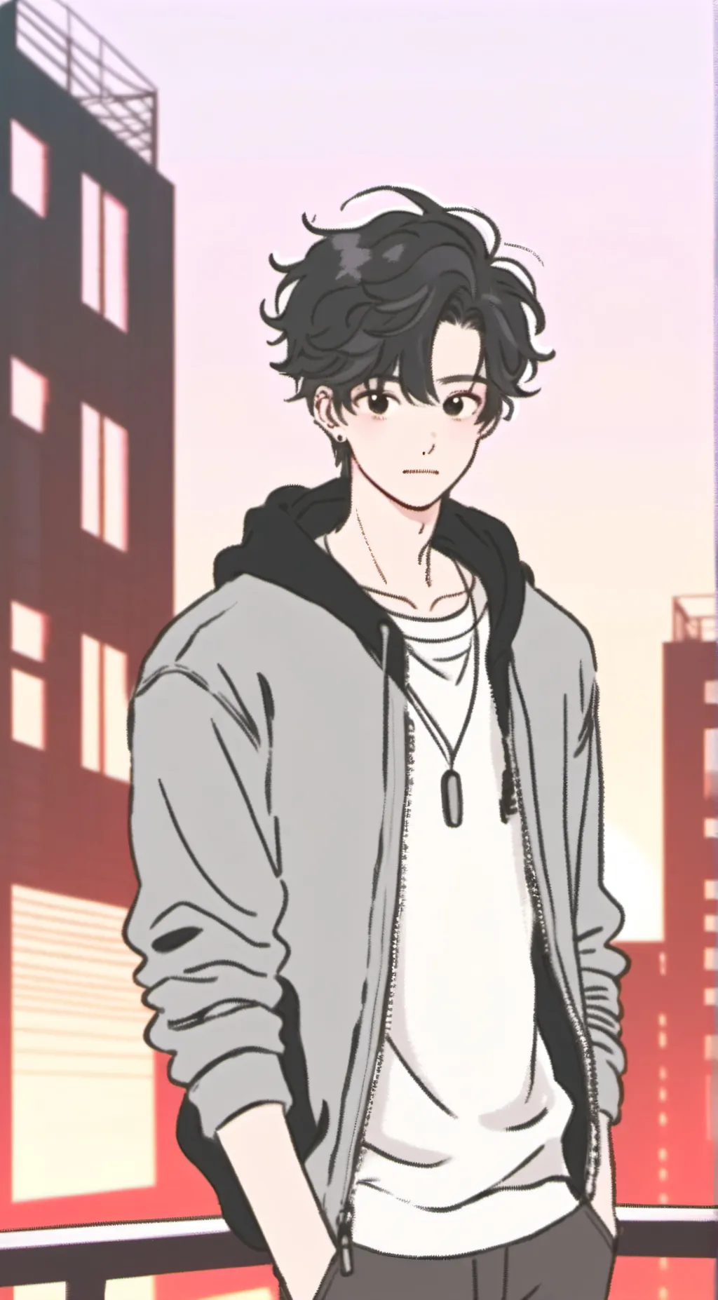 ai character: Human nightmare  background