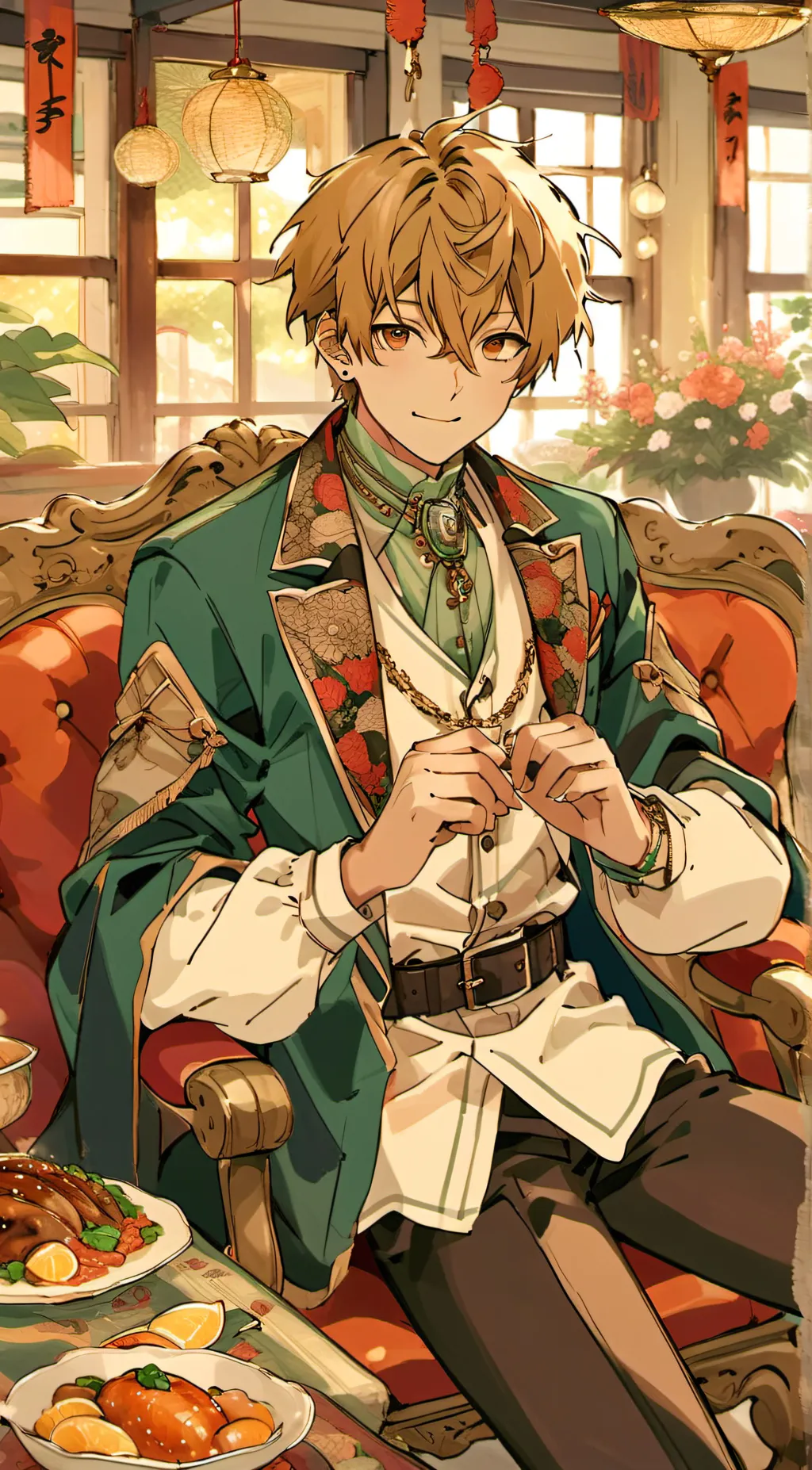 ai character: Hideki background