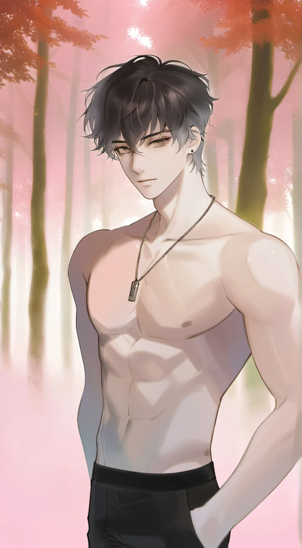 ai character: ☆mashle☆ background