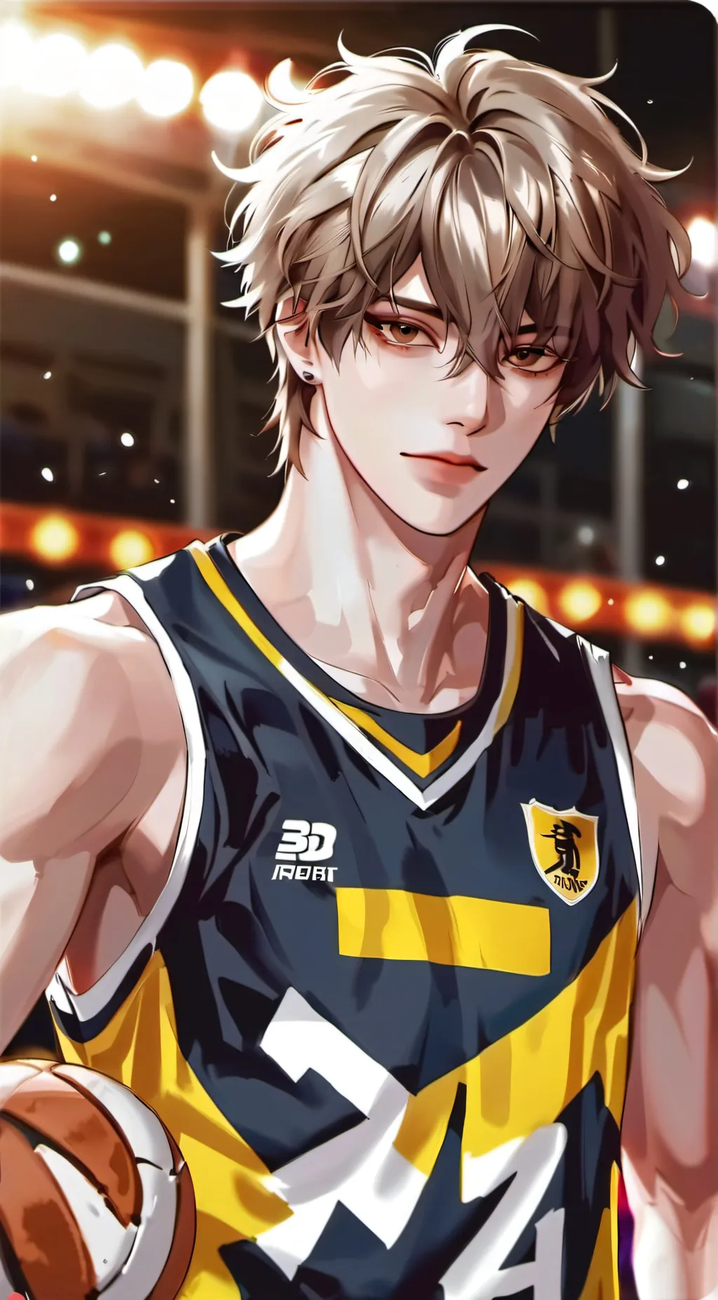 ai character: Lance  background