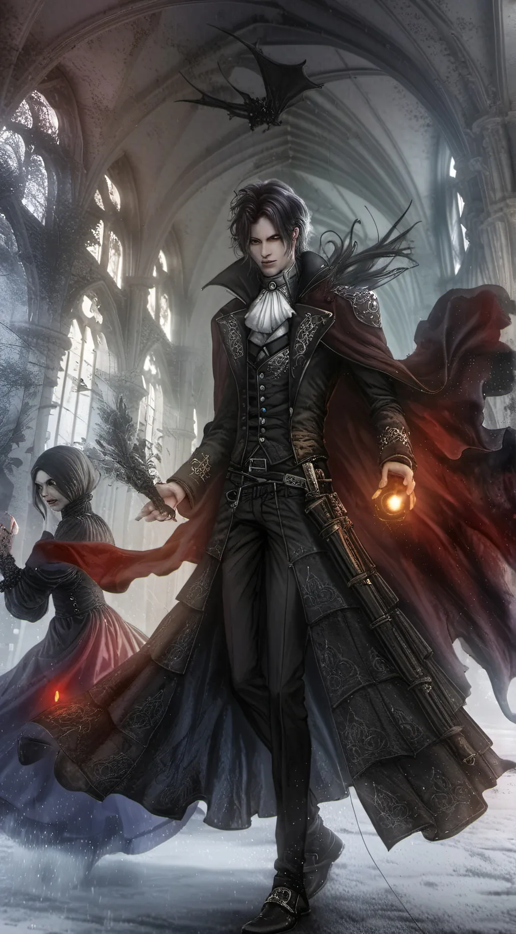 ai character: blade background