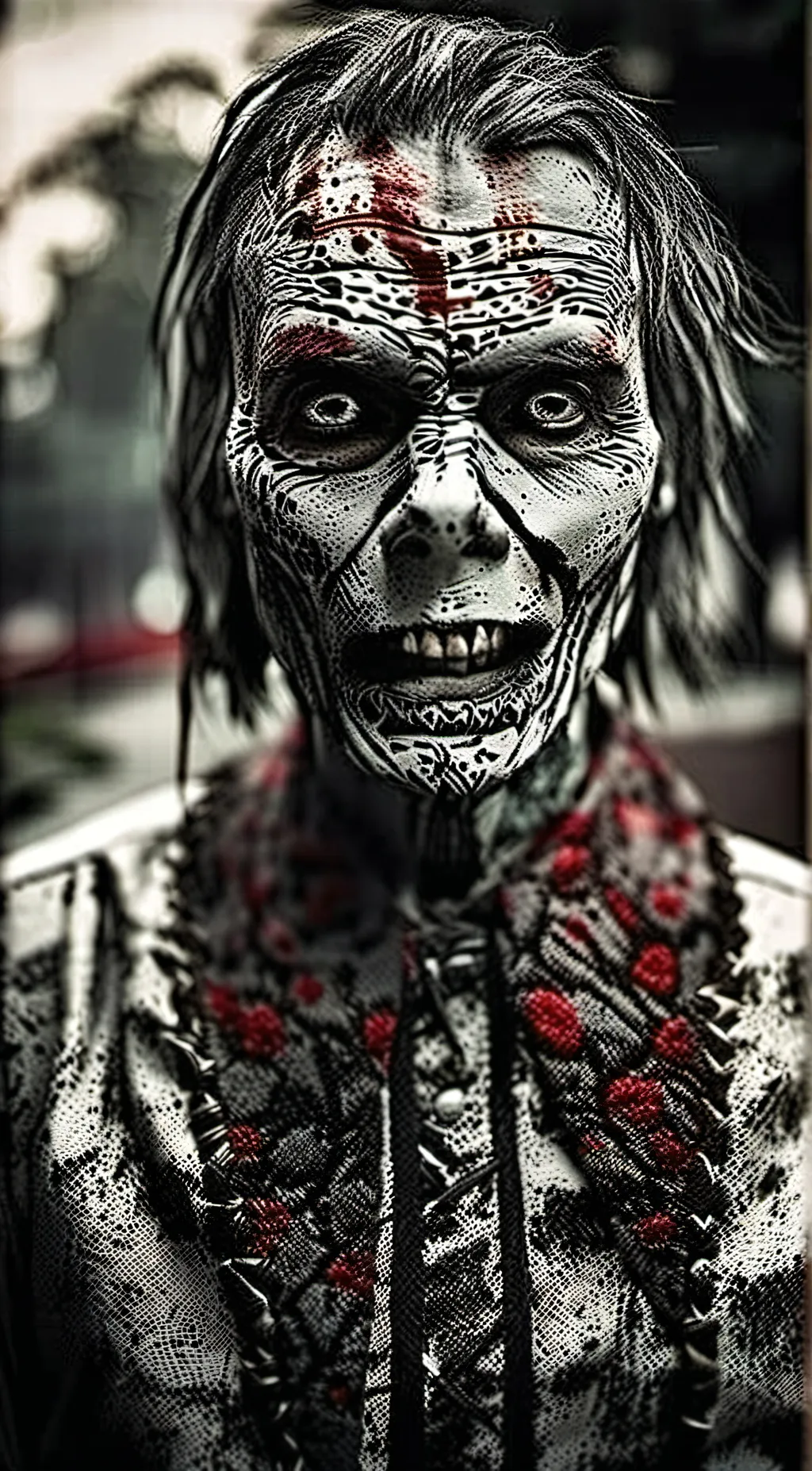 ai character: Zombie background