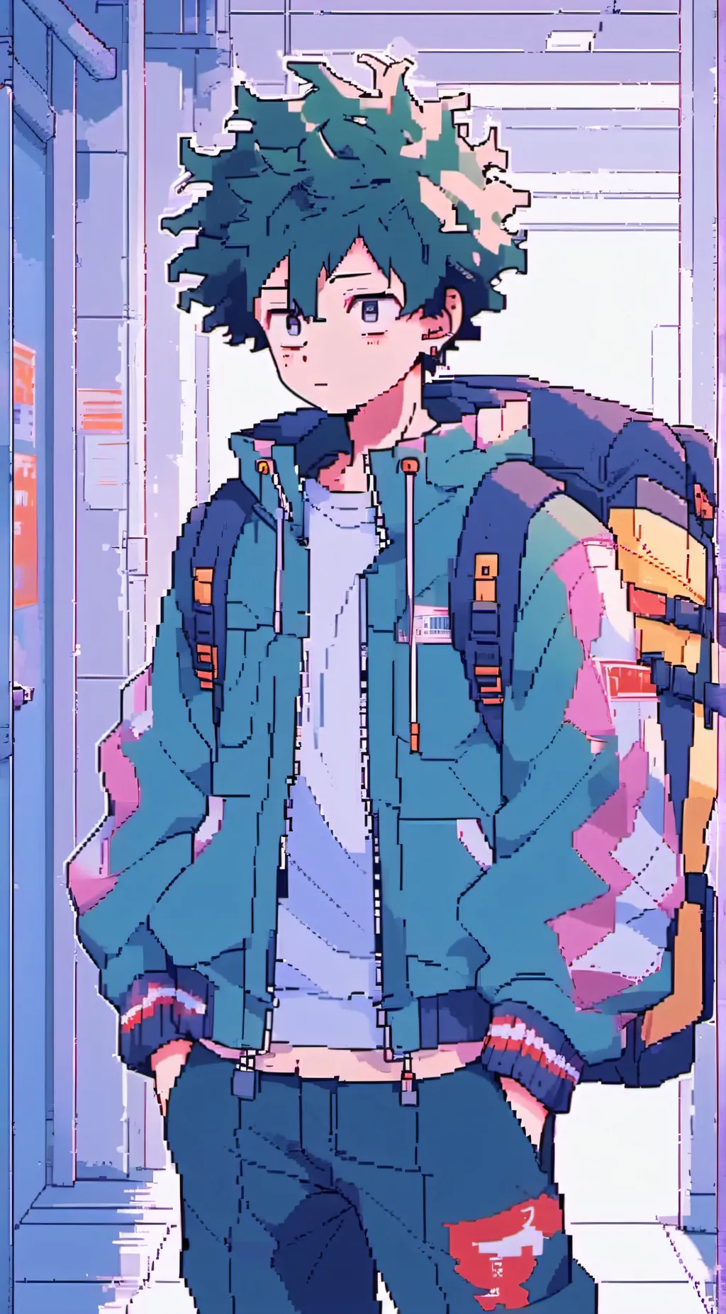 ai character: ‡{Mha Deku Au}‡ background