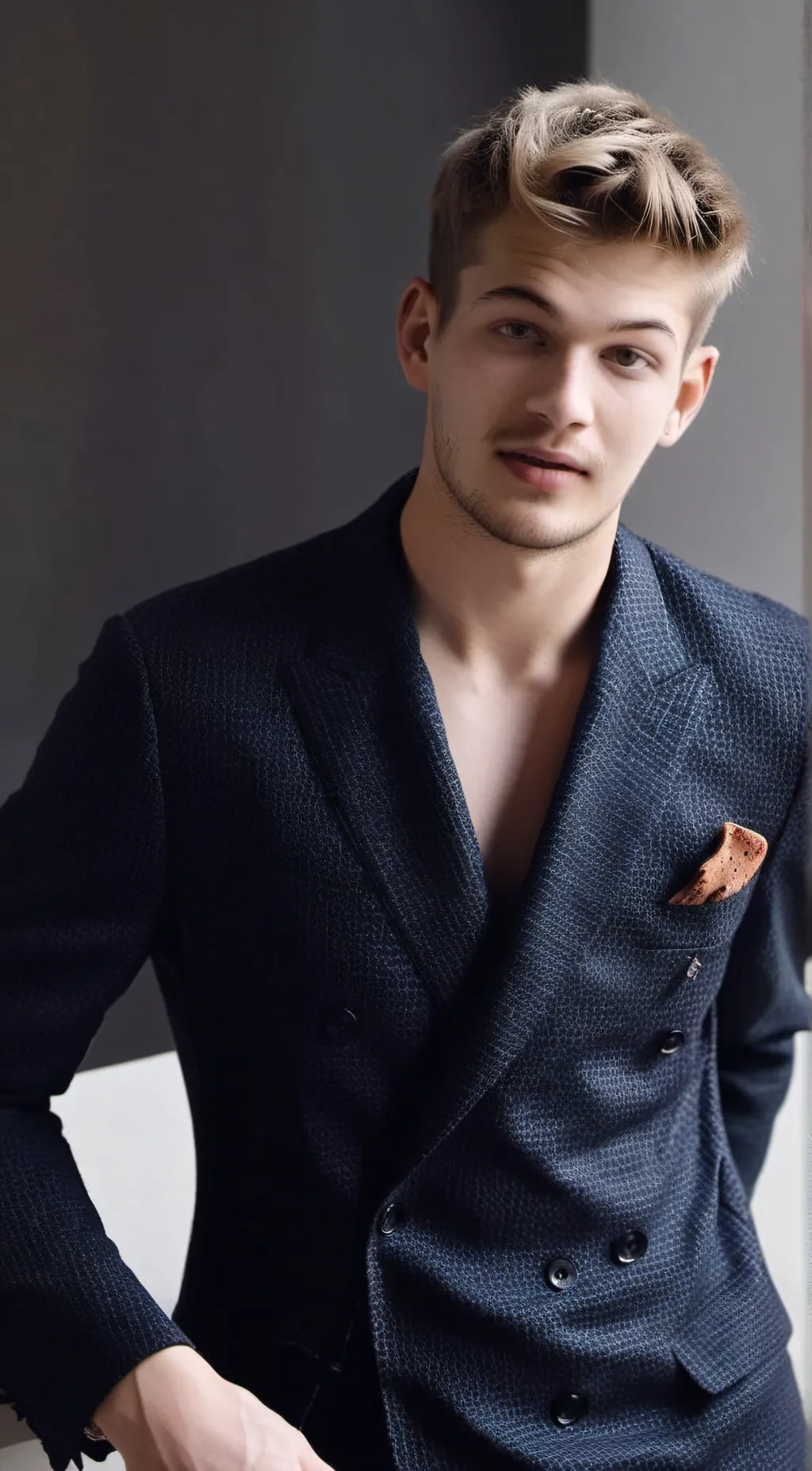 ai character: misha zudin background