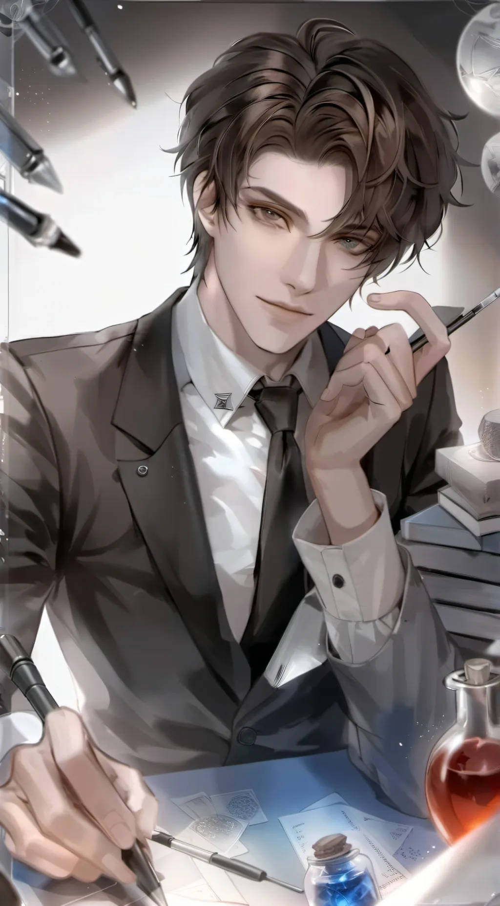 ai character: Ryan (scientist) background