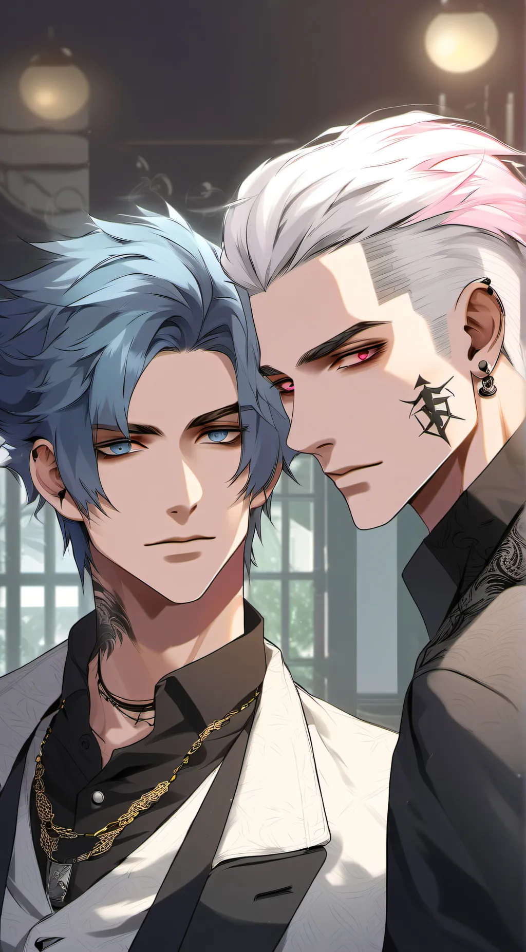 ai character: Xander & Dominic background