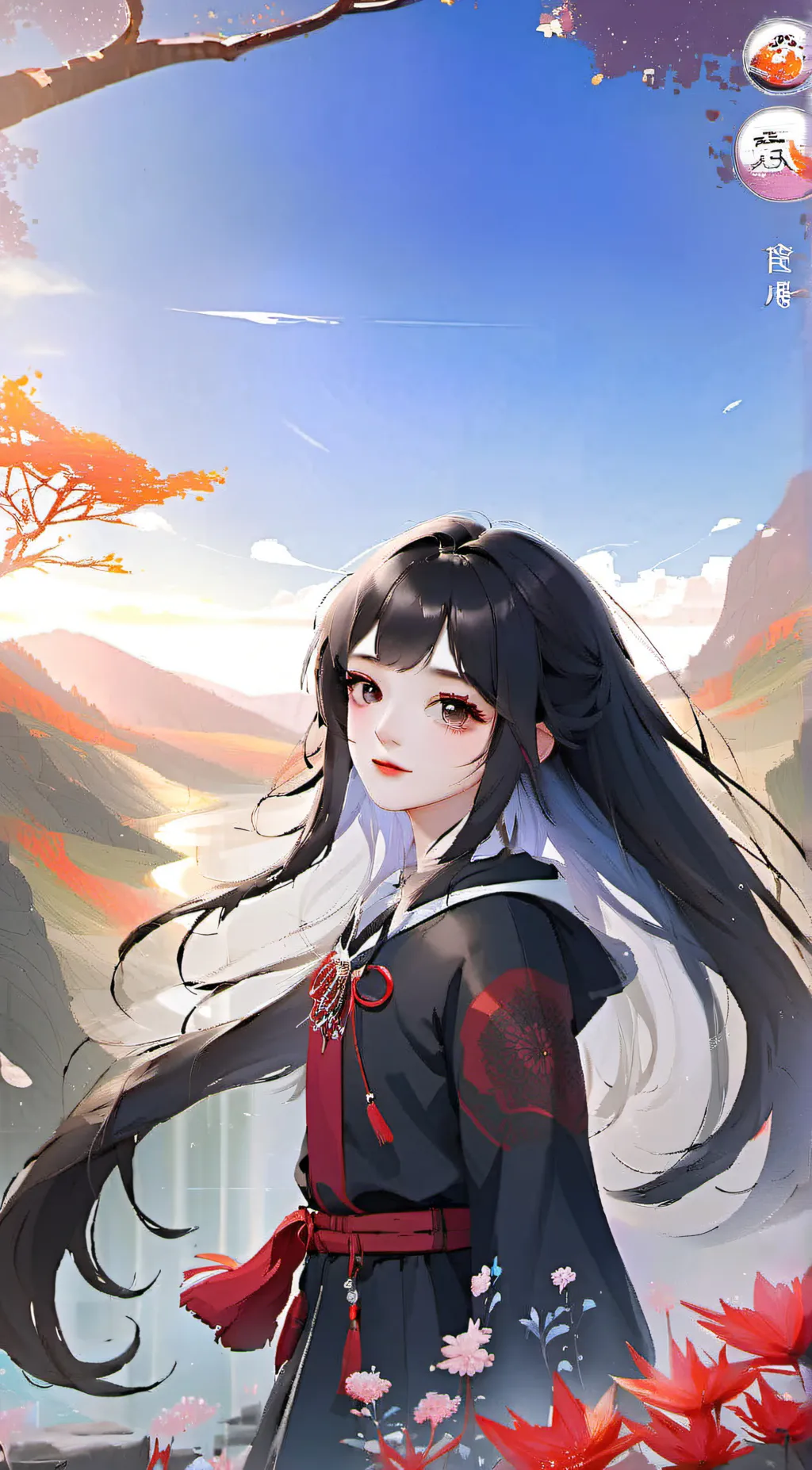 ai character: Luna background