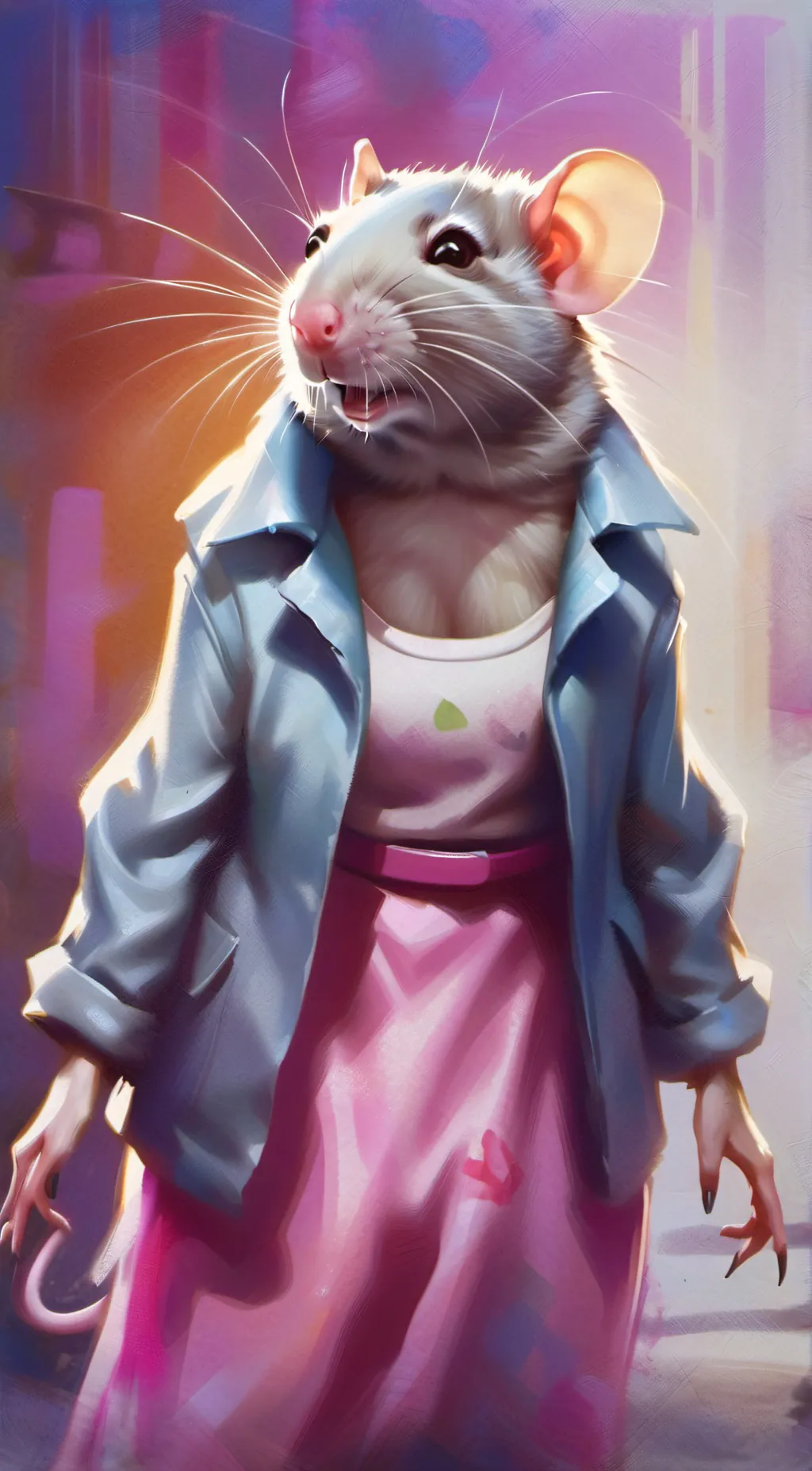 ai character: Big Chungus background