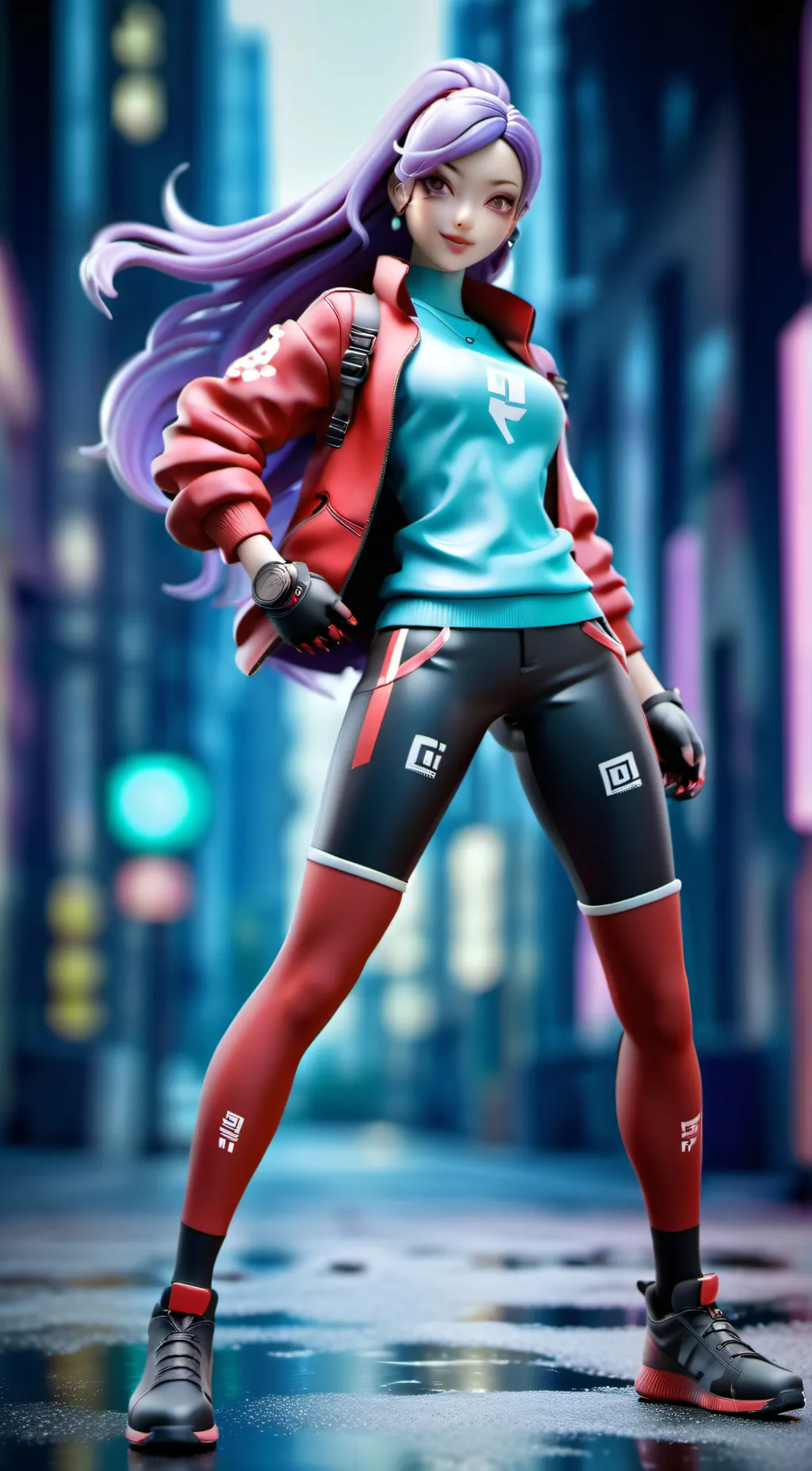 ai character: Candies  background