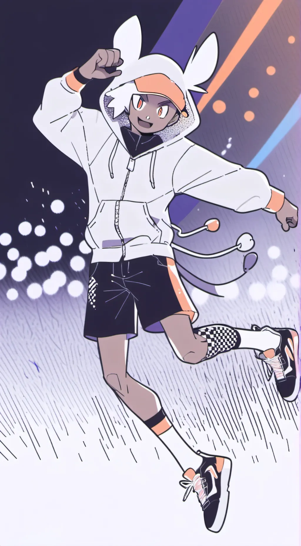 ai character: Zip background