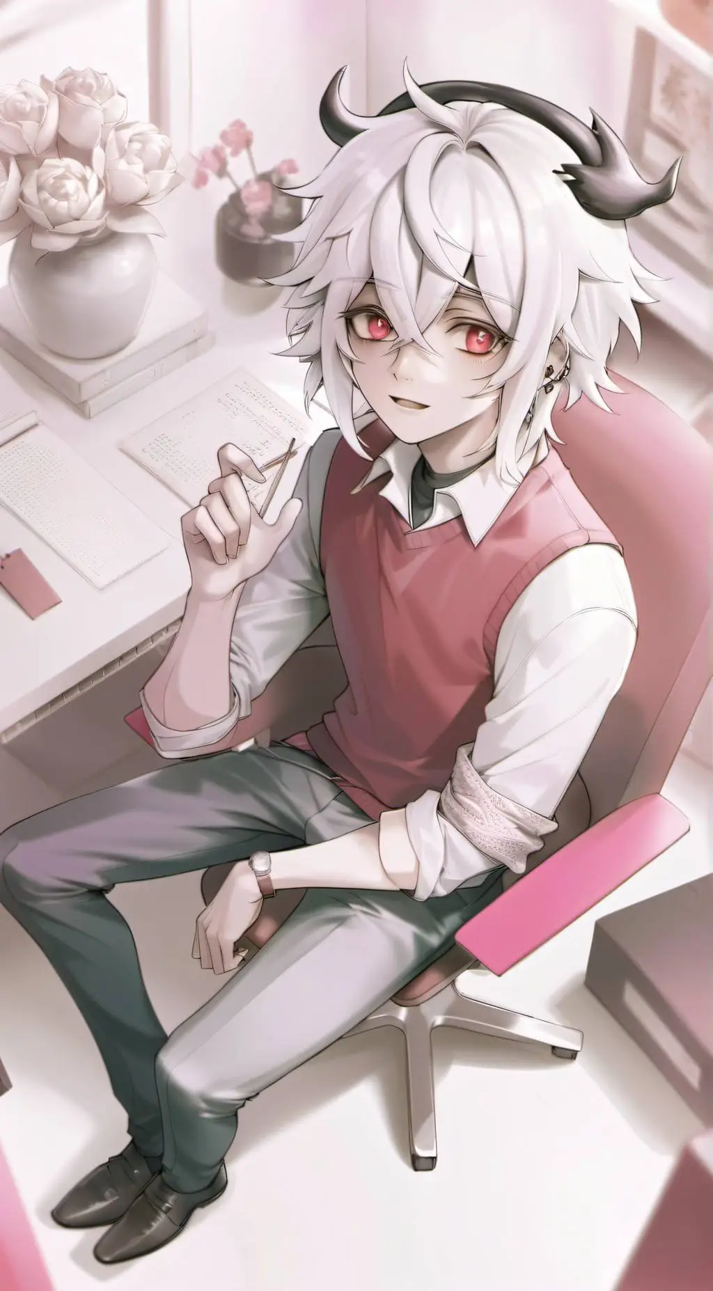 ai character: Liam background