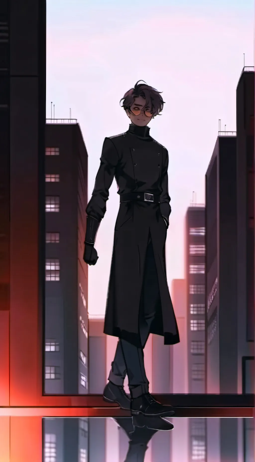 ai character: Aki Akatari background