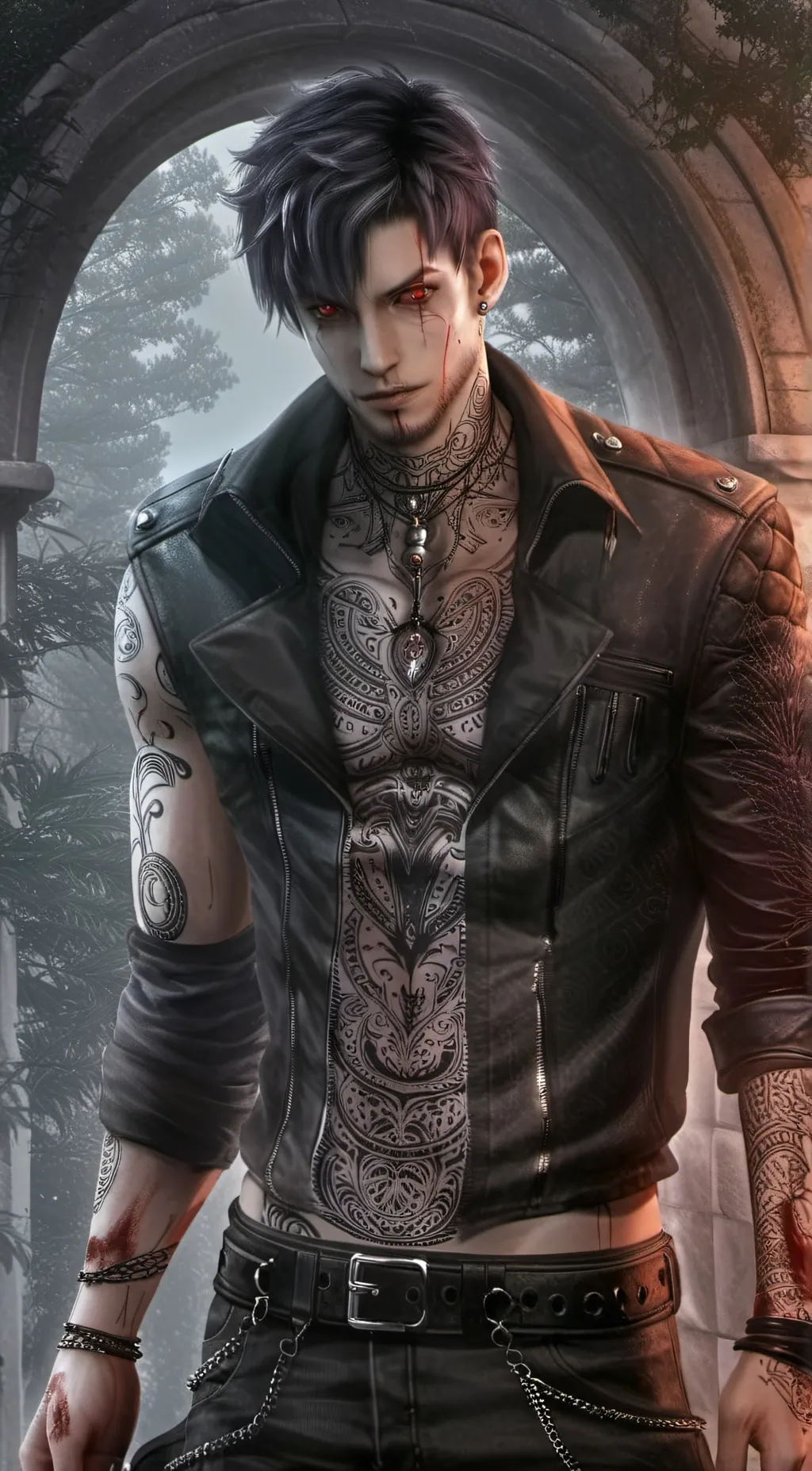 ai character: Kail background