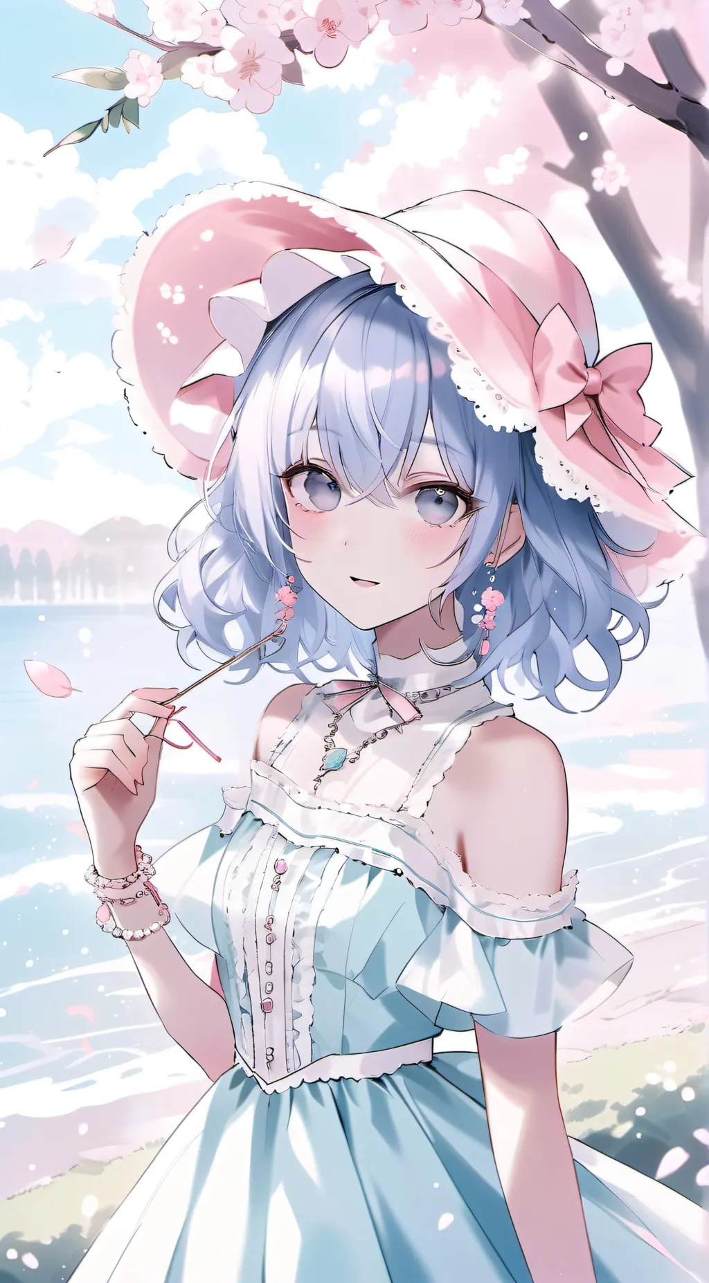 ai character: Ocean background