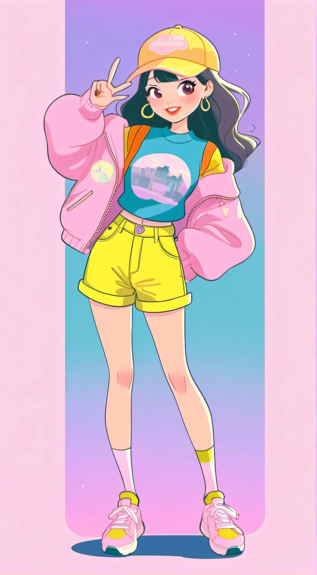 ai character: April background