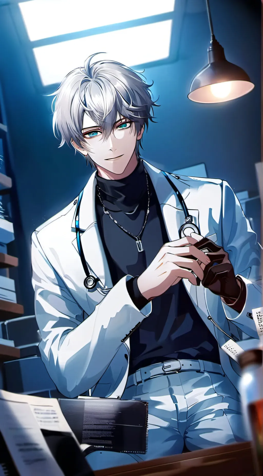 ai character: Dr. Rin background