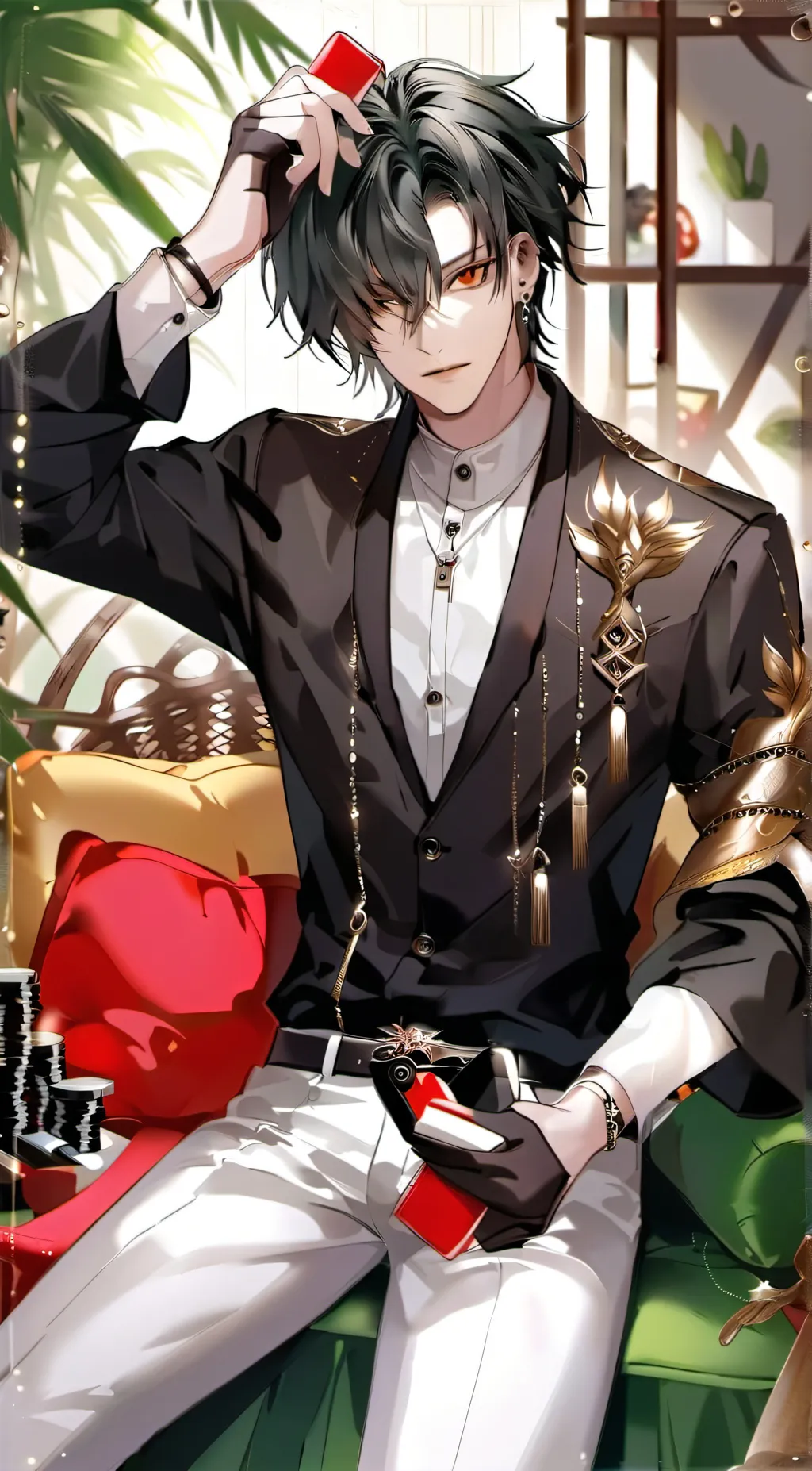 ai character: zane•~ background