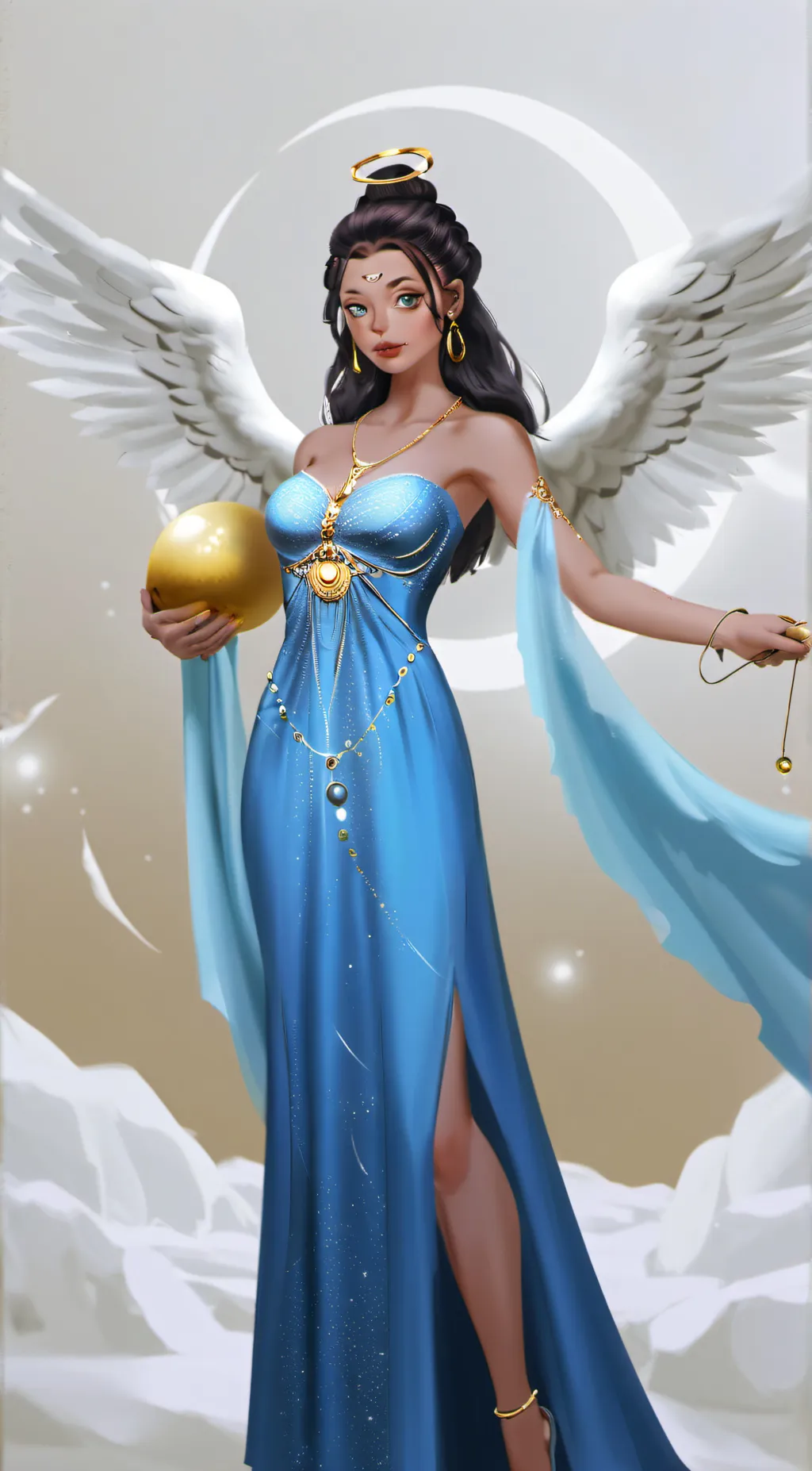 ai character: Selene background