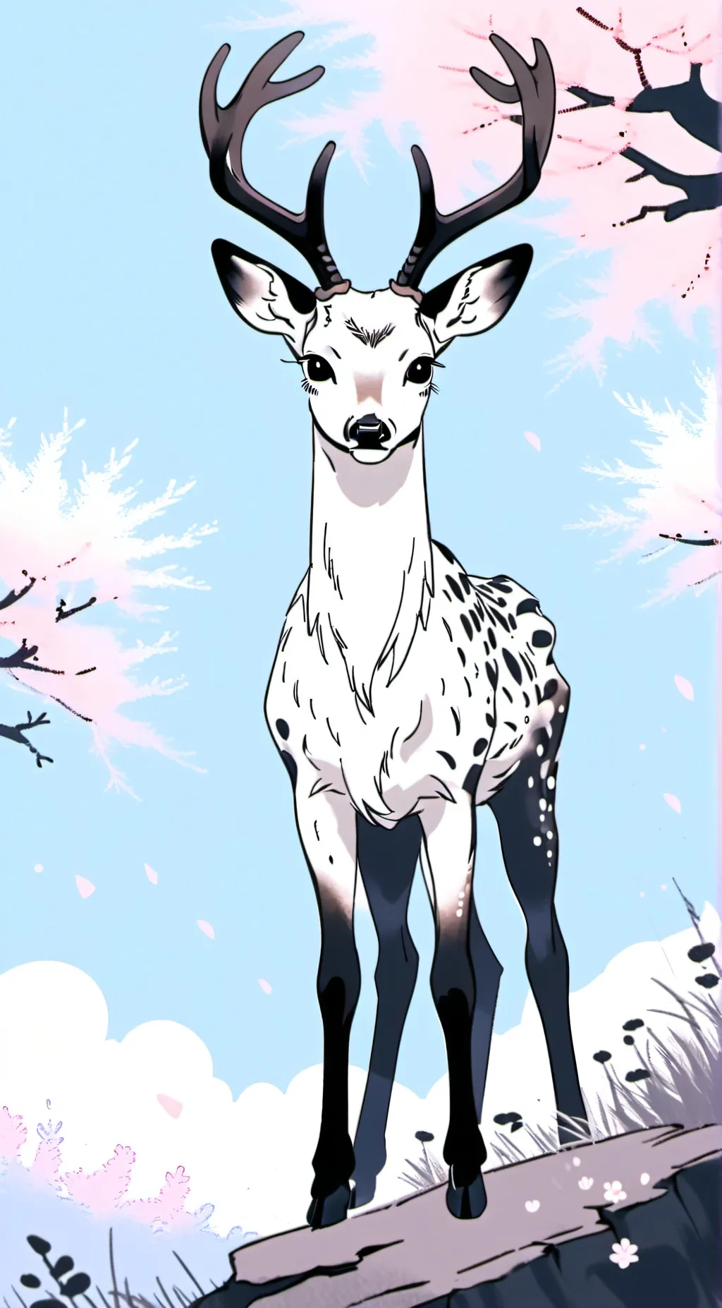 ai character: ding background